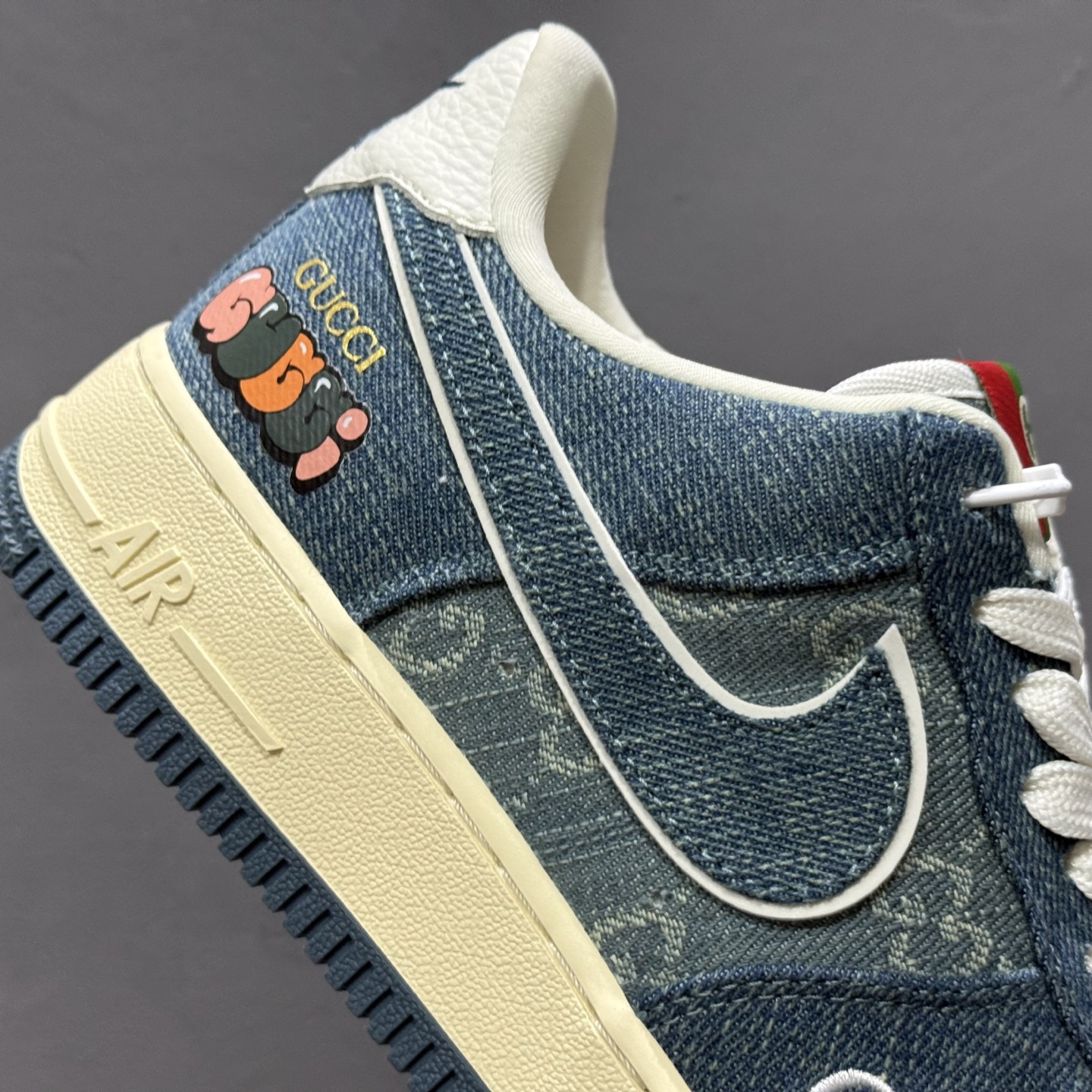 Gucci x NIke Air Force 1 青蓝牛仔 SC0601-561