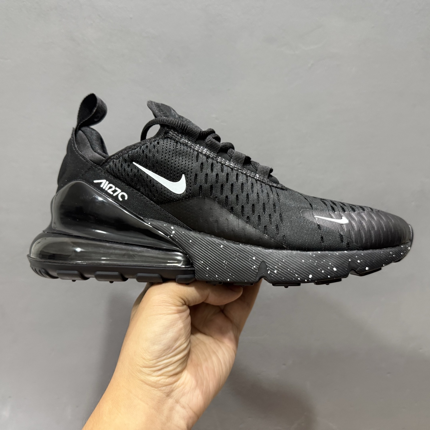 Nike Air Max 270混合科技透气后掌半气垫慢跑鞋 AH8050-202