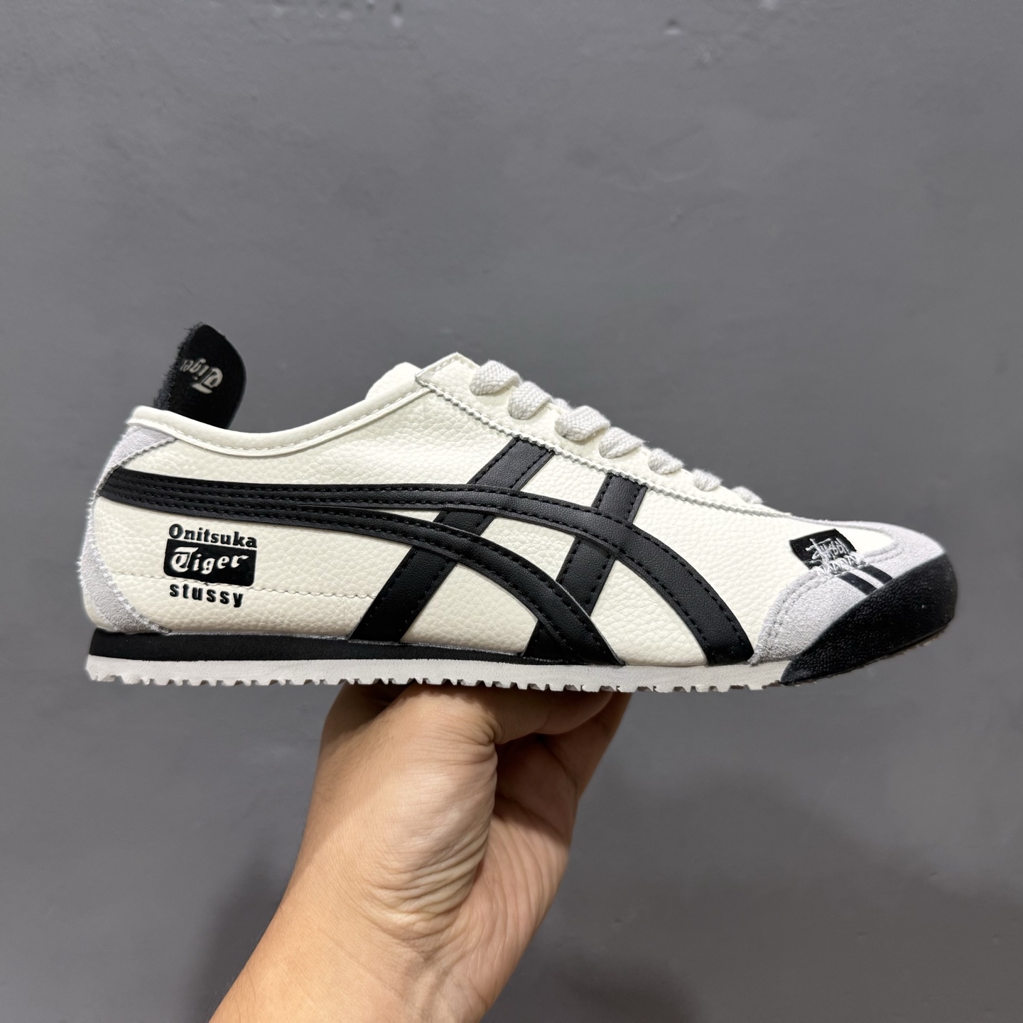 Onitsuka Tiger鬼塚虎 MEXICO 66 ‘DIY’定制球鞋系列 防滑耐磨透气轻便 低帮休闲鞋 DL408-135