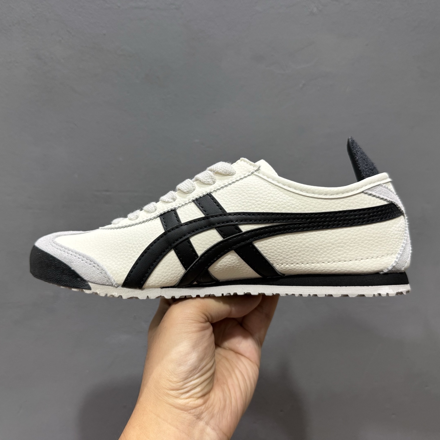 Onitsuka Tiger鬼塚虎 MEXICO 66 ‘DIY’定制球鞋系列 防滑耐磨透气轻便 低帮休闲鞋 DL408-135