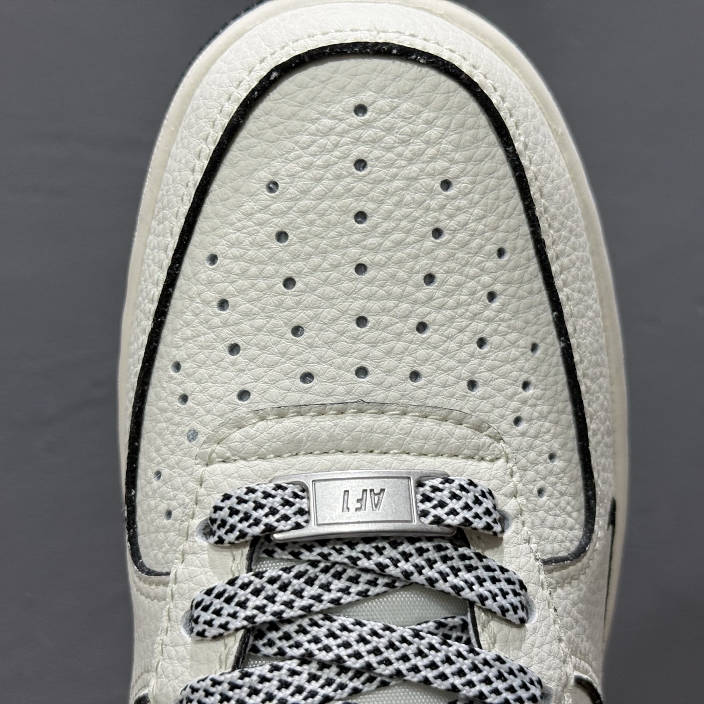 Nike Air Force 1'07 Low 北面联名 米黑网格 空军一号低帮休闲板鞋 JP8028-007