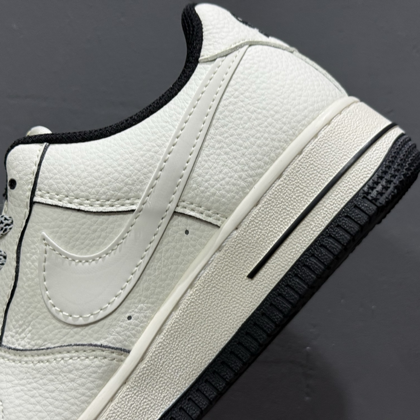 Nike Air Force 1'07 Low 北面联名 米黑网格 空军一号低帮休闲板鞋 JP8028-007