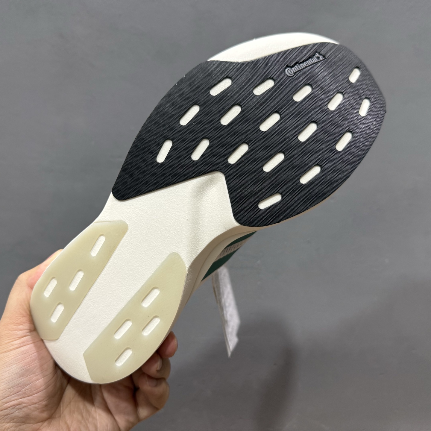 AD Adizero Evo SL 阿迪达斯马拉松跑步鞋 白绿 JS4487