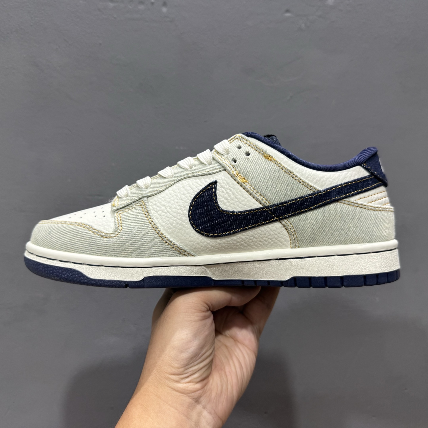Nike SB Dunk Low LV联名 青蓝牛仔 低帮休闲板鞋 SC0601-450