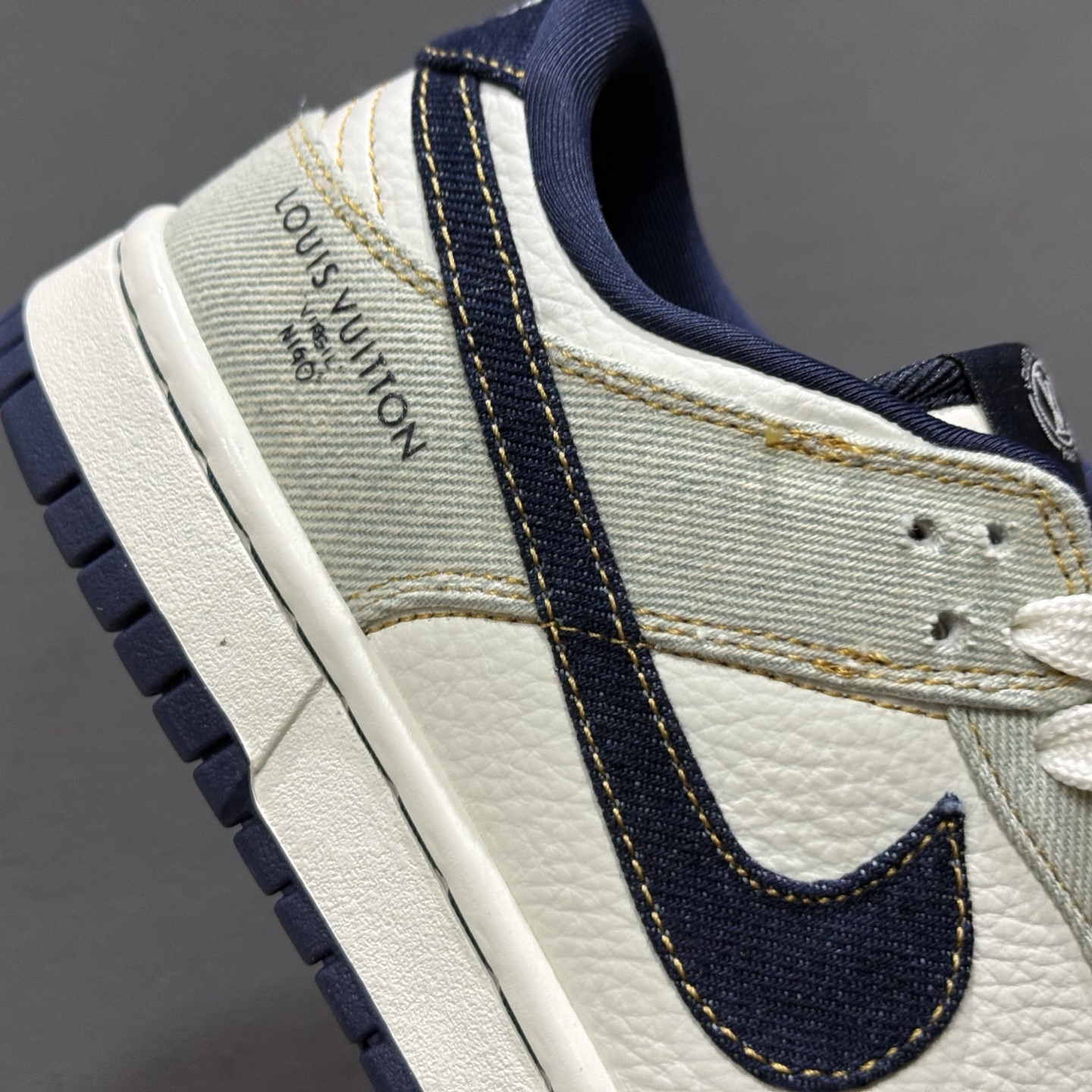 Nike SB Dunk Low LV联名 青蓝牛仔 低帮休闲板鞋 SC0601-450
