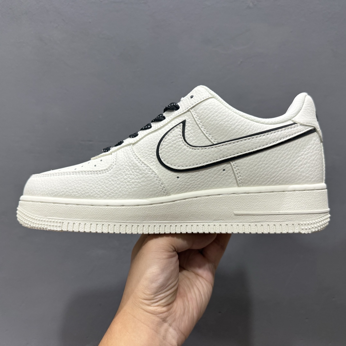 Nike Air Force 1'07 Low 联名 米黑边 空军一号低帮休闲板鞋 CS5288-031