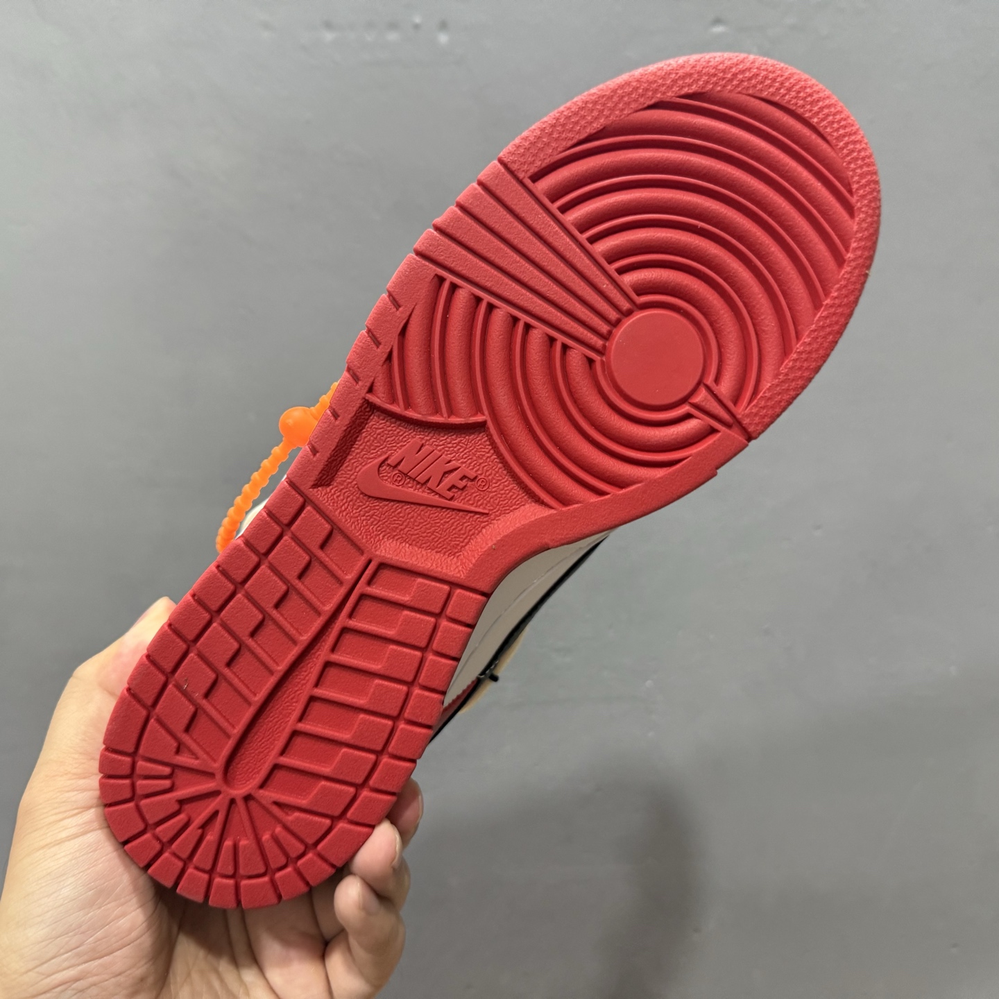 定制球鞋 Nike Dunk 闪电警戒 米黑红 DD1391-602