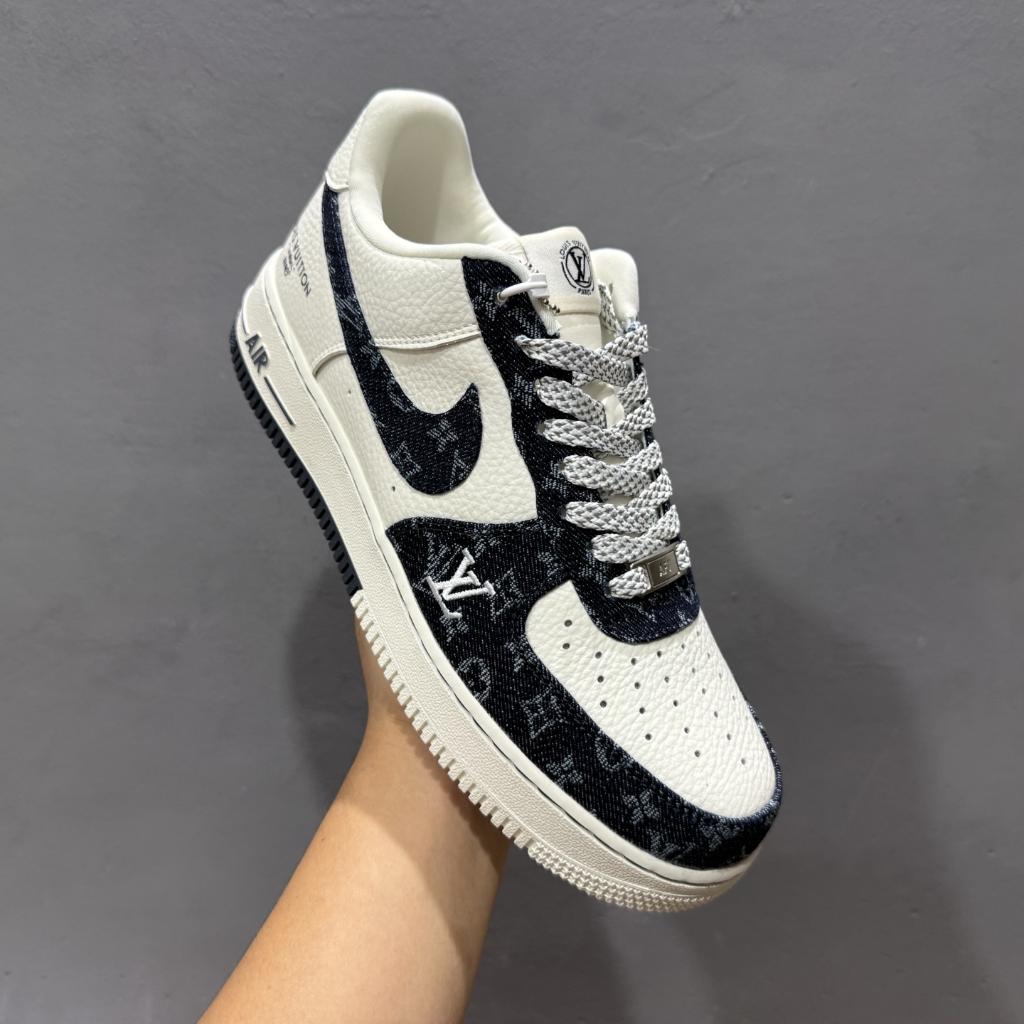 Louis Vuitton x NIke Air Force 1 深蓝牛仔 SC0601-553