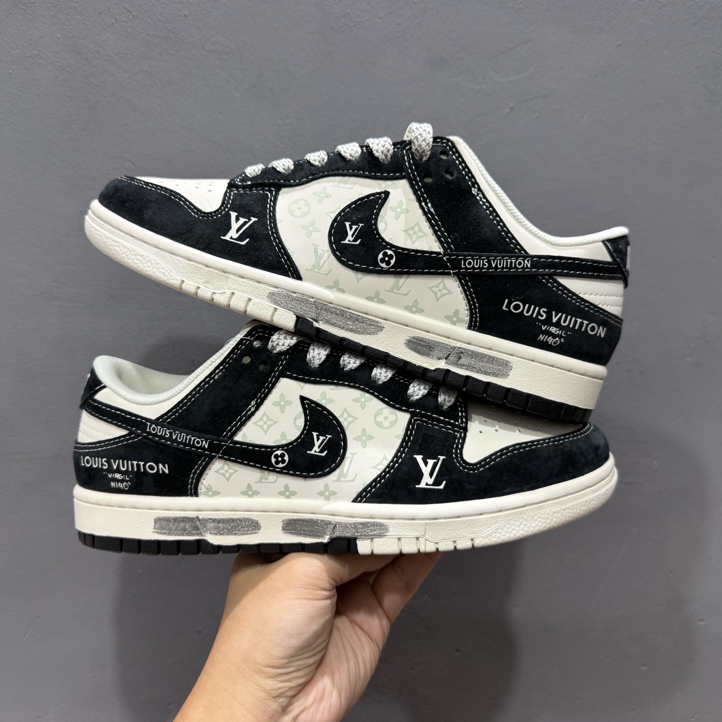 Louis Vuitton x NIke Air Force 1 深蓝牛仔 cx5050-y03