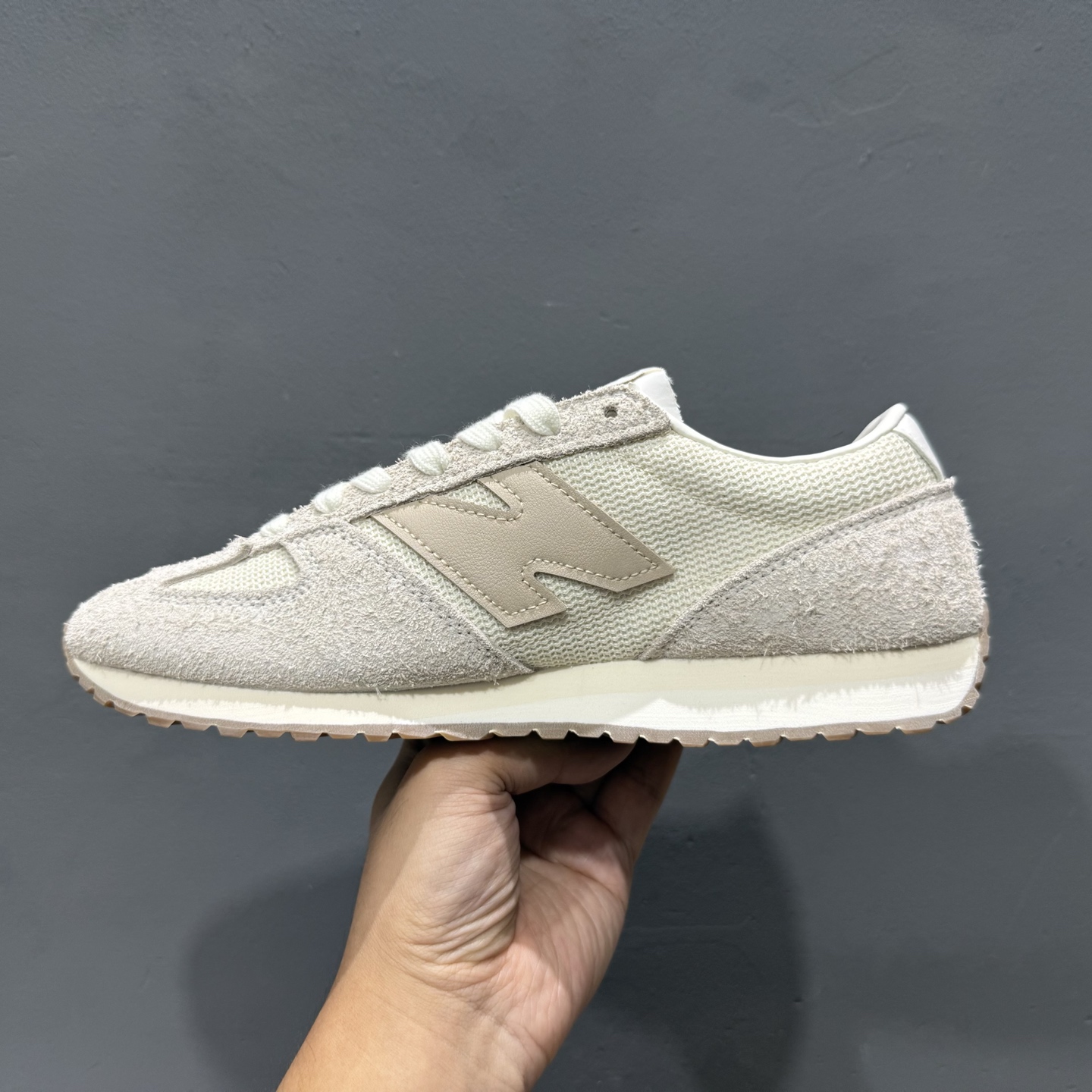 New Balance NB471系列织物牛剖层革生活休闲鞋 U471KAA