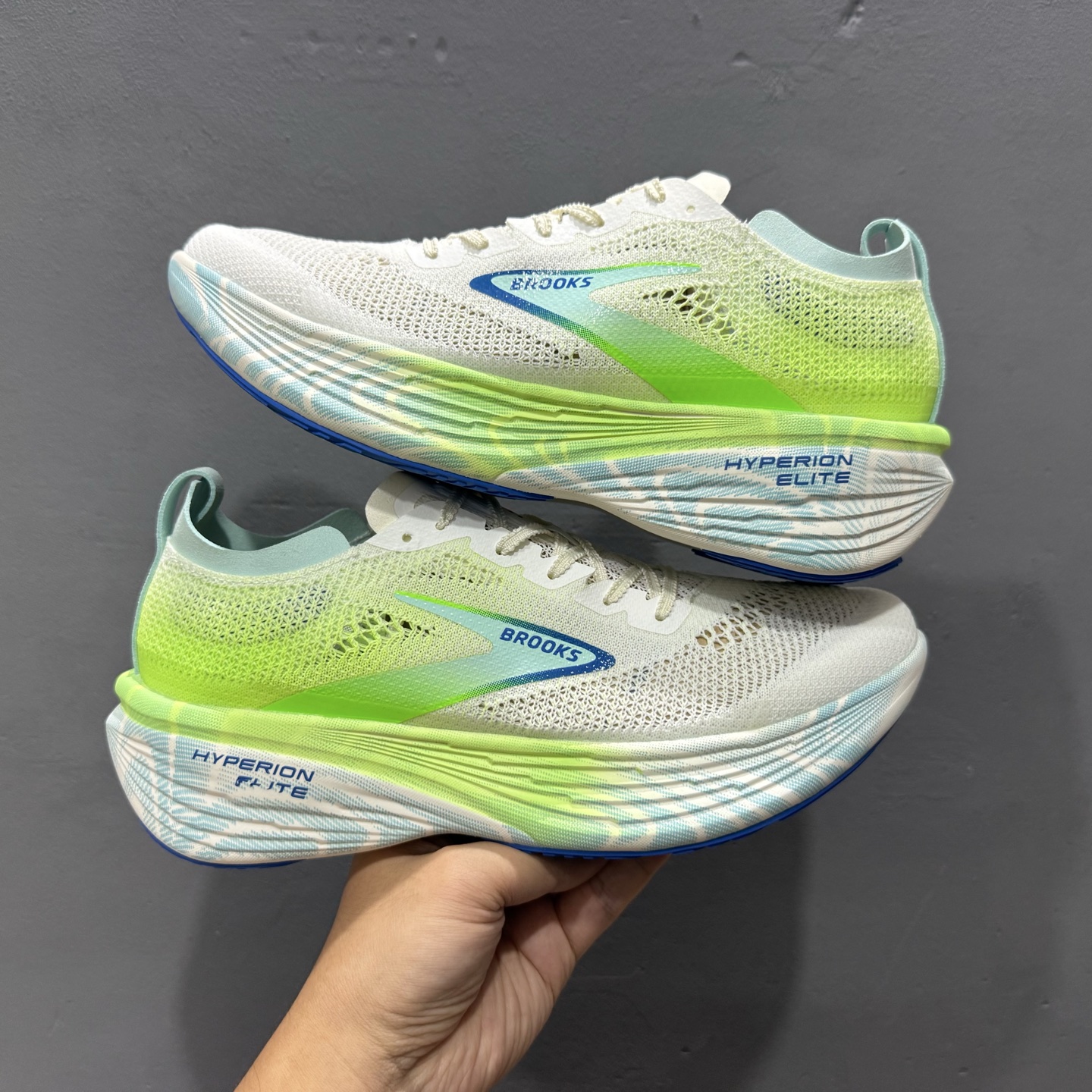 外贸热款专供 Brooks 布鲁克斯 Hyperion Elite 4 PB 网面运动鞋 1000531D134