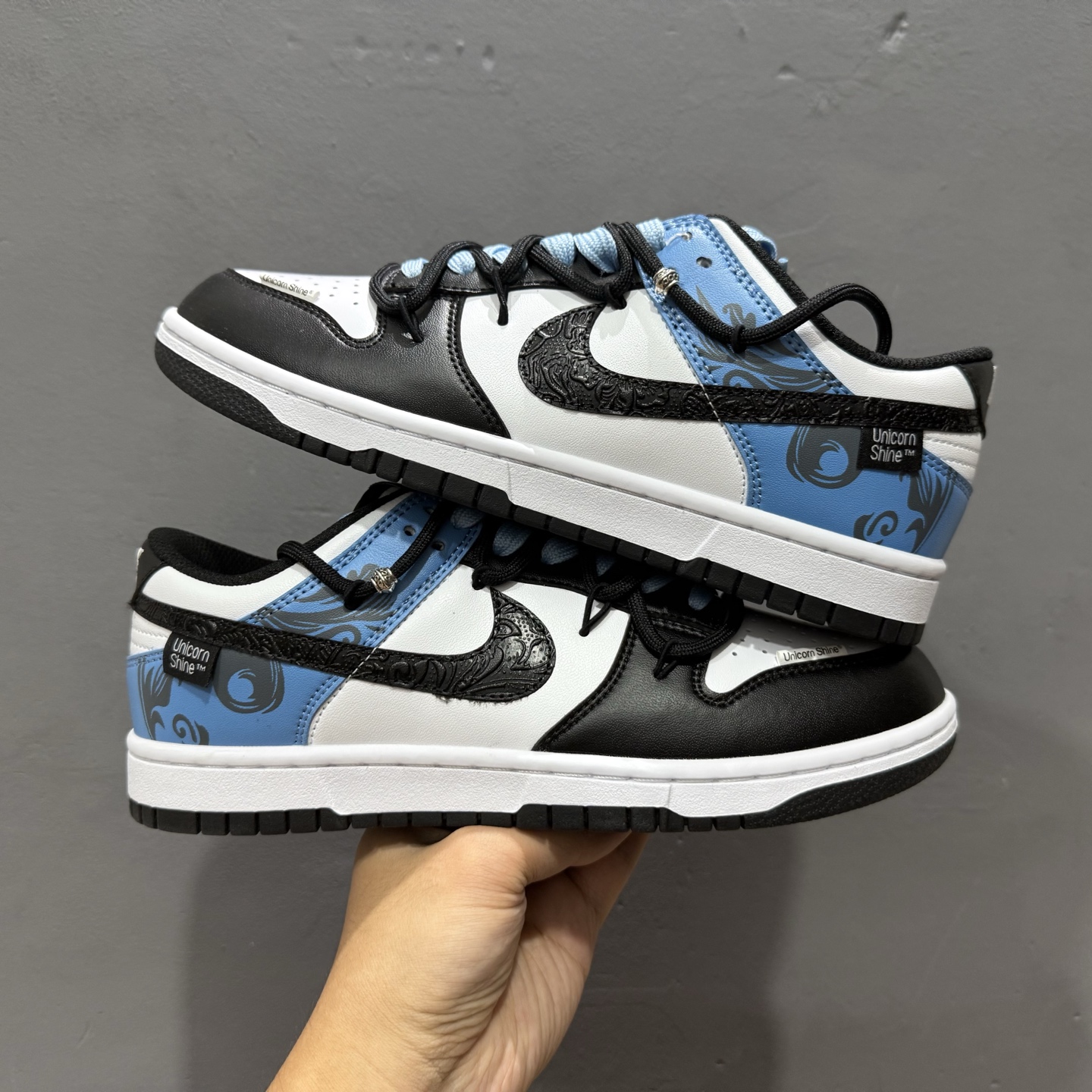 NK Dunk Low DD1391-100 定制系列天花板