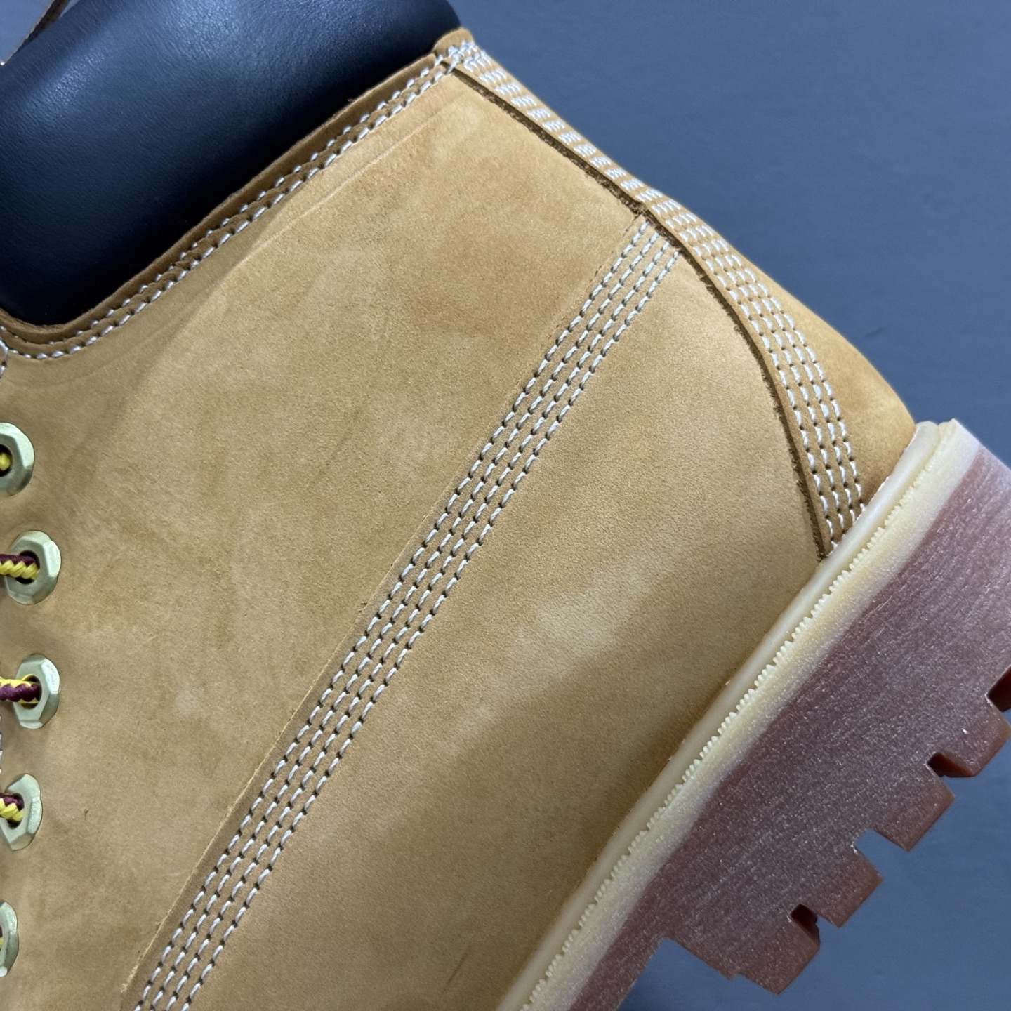 天伯伦Timberland 6 Inch Leather Boots添柏岚经典户外6英寸大黄靴“OG麦黄黑”TB010061-713