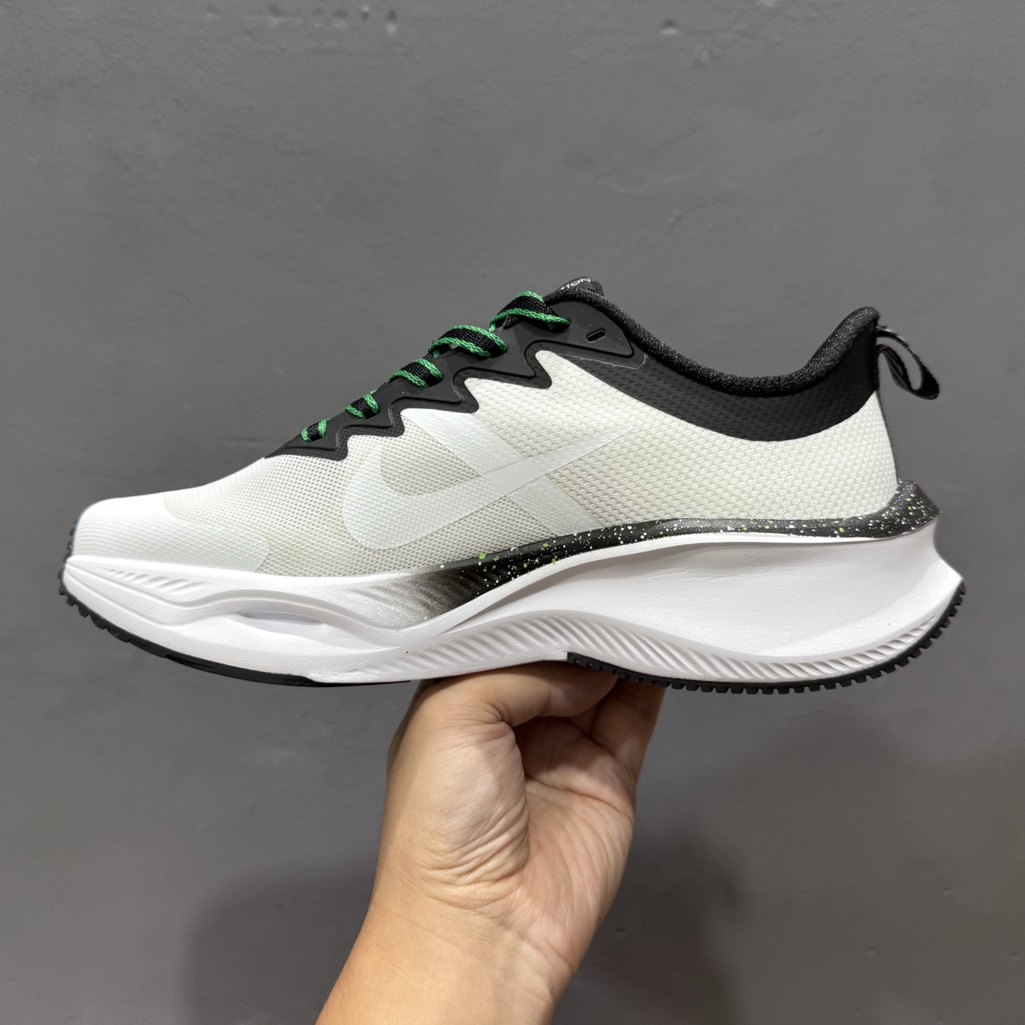 35-4.WW NIKE ZOOM PLUS 白黑 跑鞋 CK4318-162