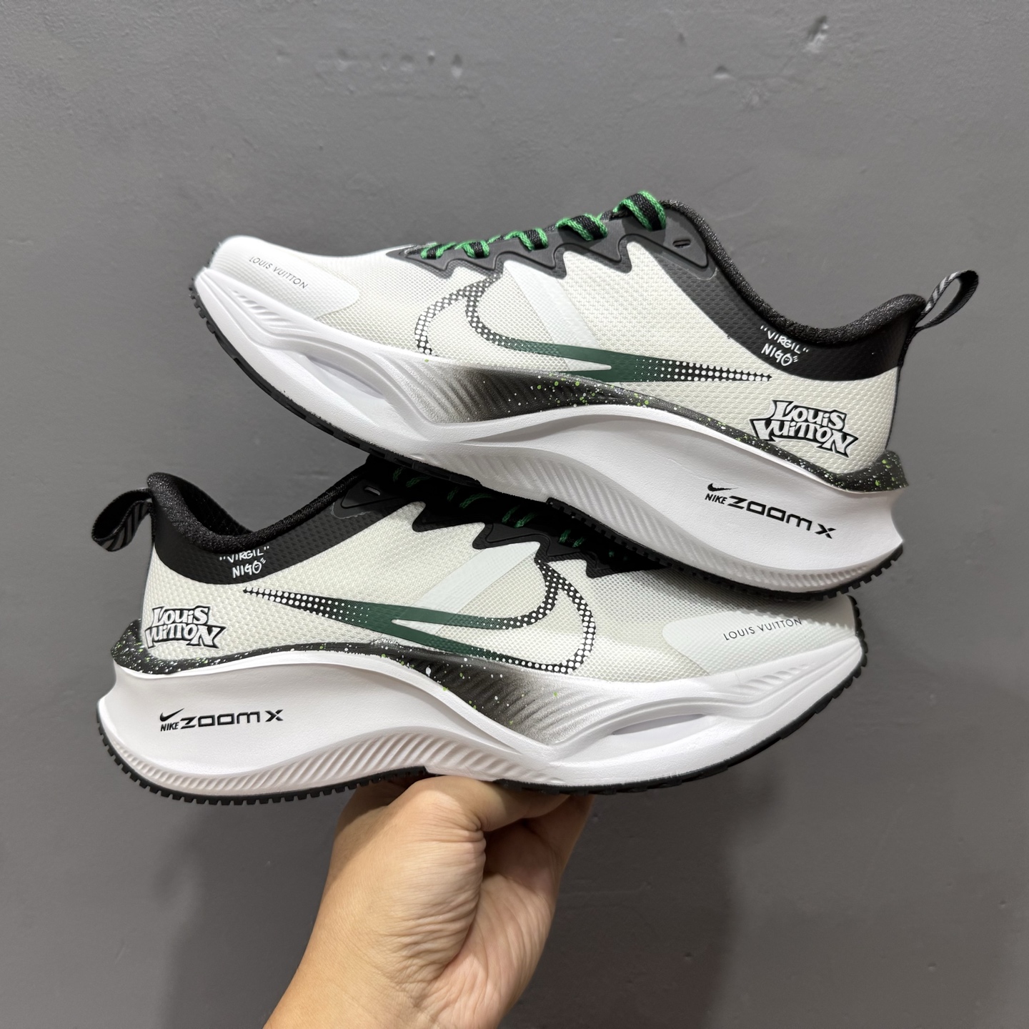 35-4.WW NIKE ZOOM PLUS 白黑 跑鞋 CK4318-162