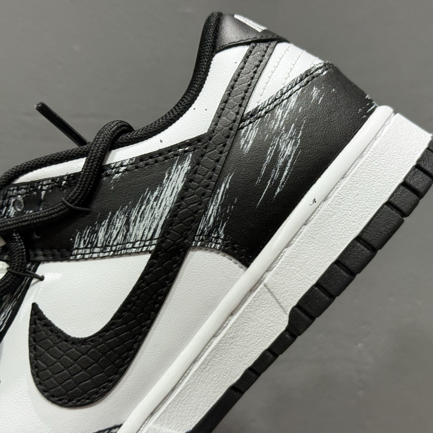 Nike Dunk Low Retro 定制绑带 低帮休闲运动板鞋 DD1391-100