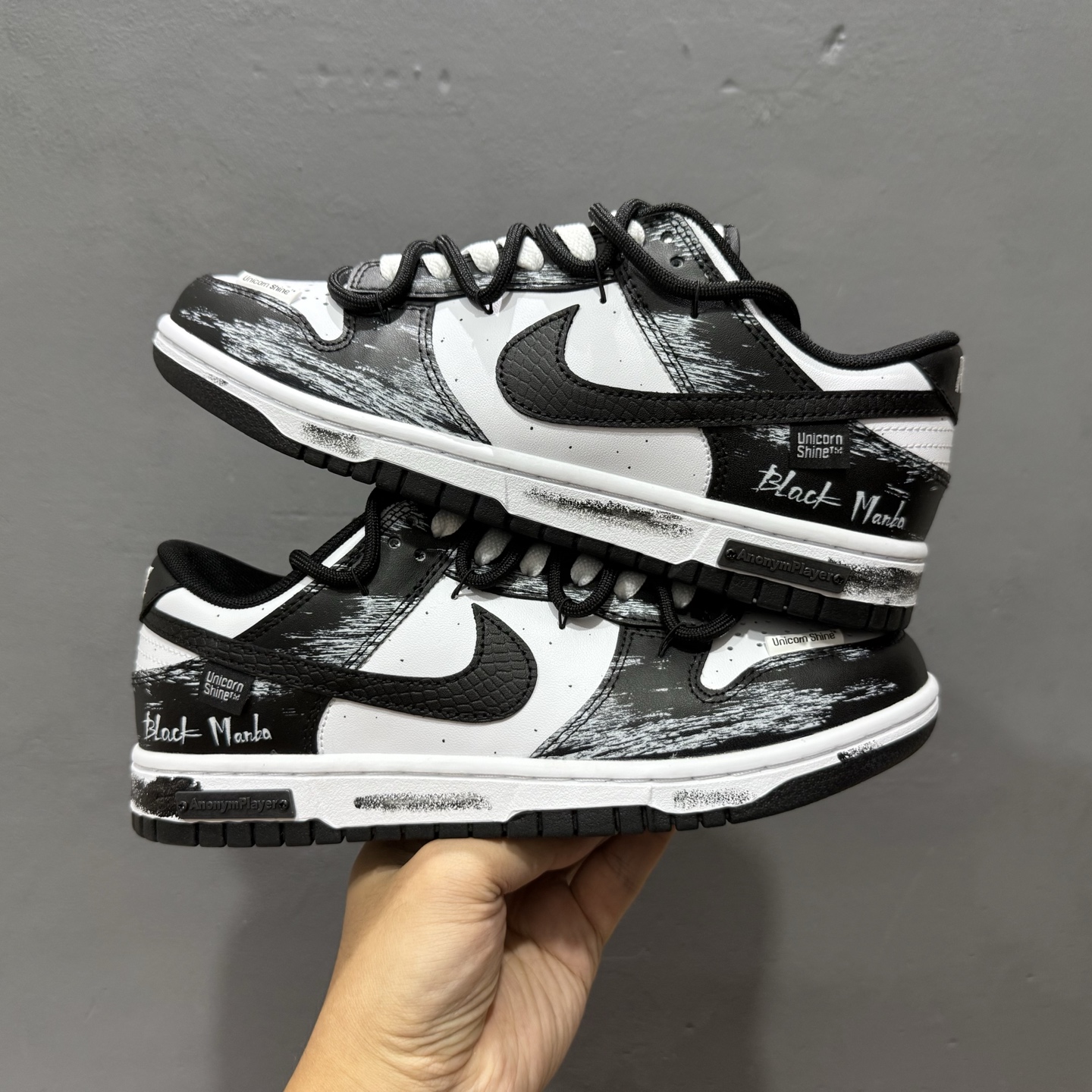 Nike Dunk Low Retro 定制绑带 低帮休闲运动板鞋 DD1391-100