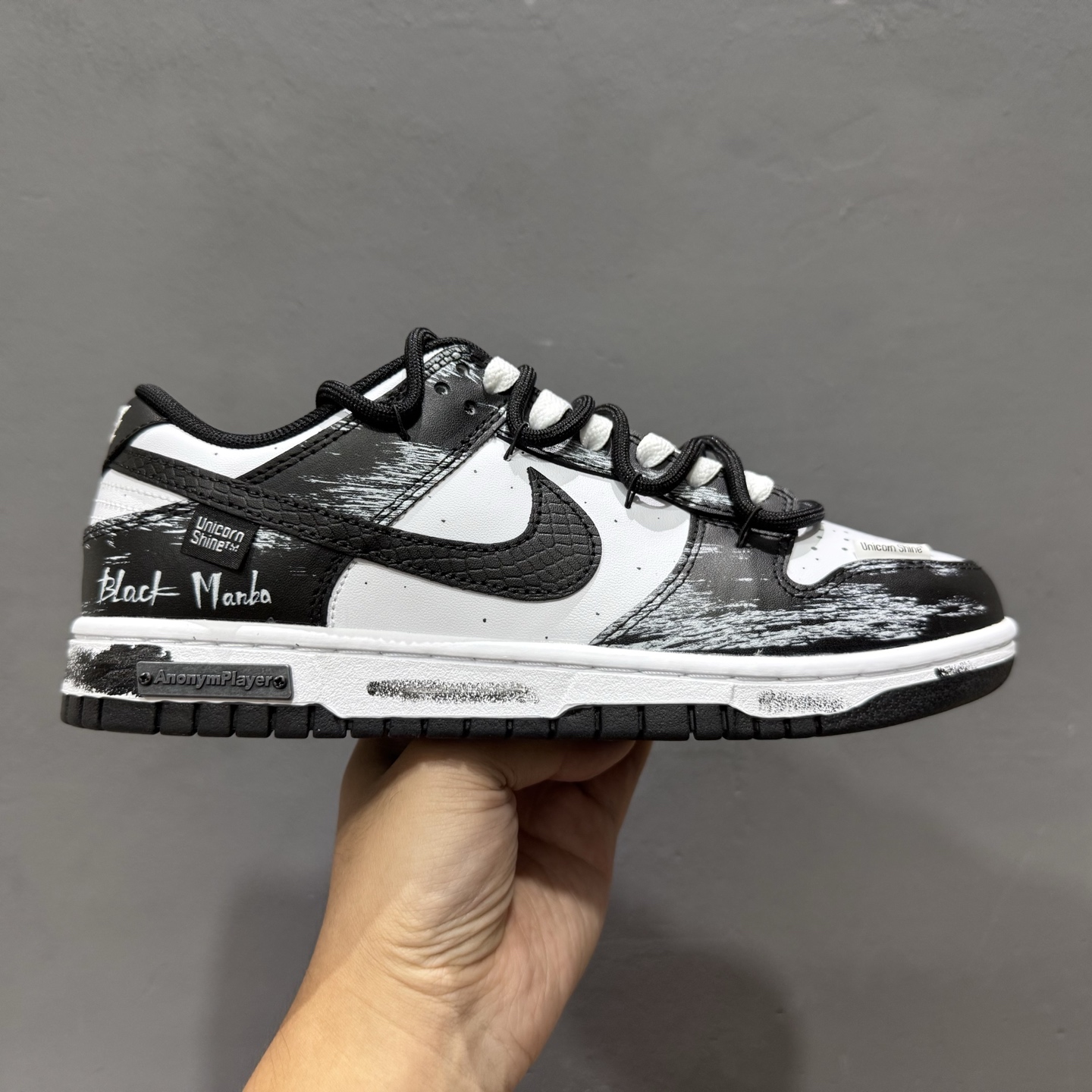 Nike Dunk Low Retro 定制绑带 低帮休闲运动板鞋 DD1391-100