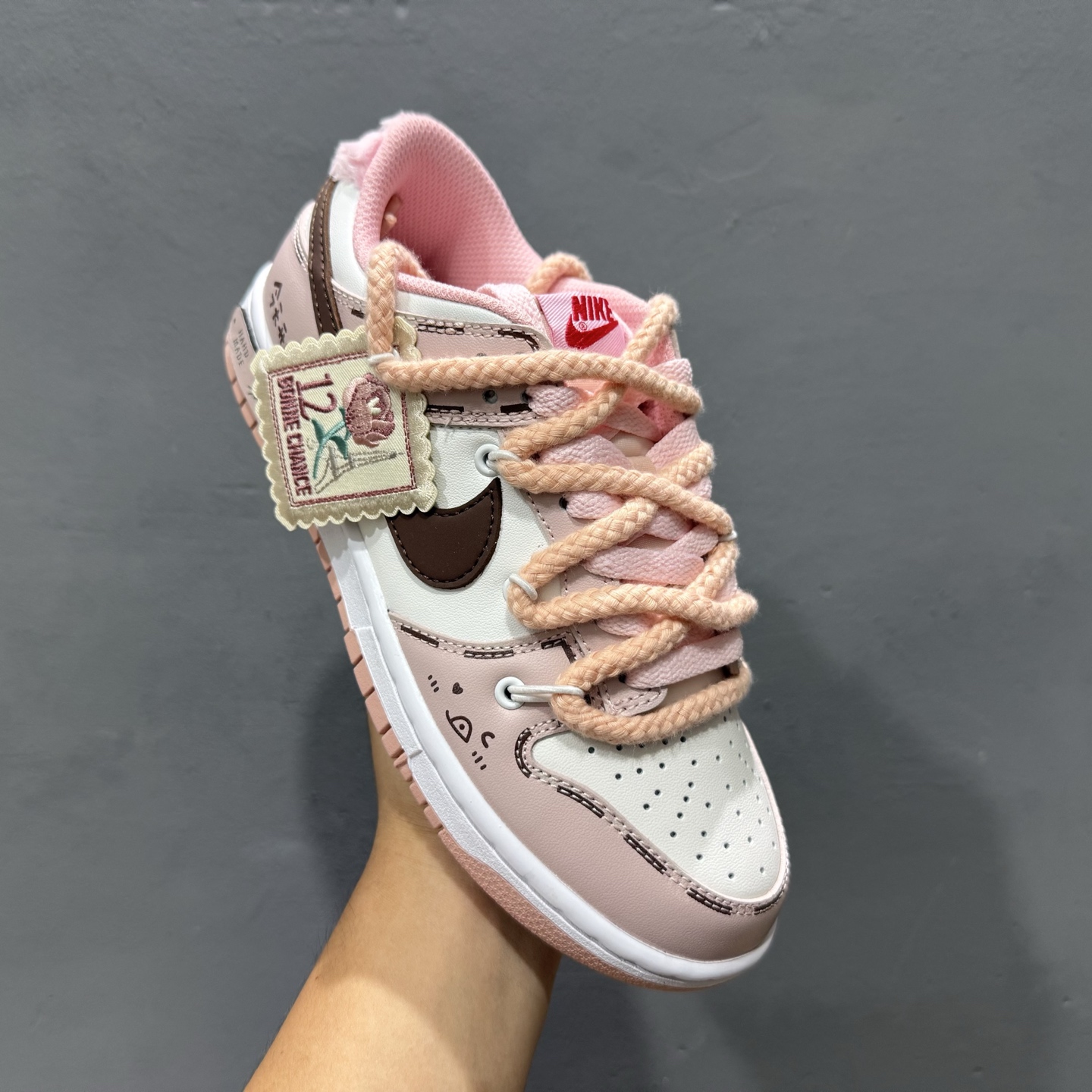 NK Dunk Low 后青春花漾 玫瑰情书 粉色 DO6485-600