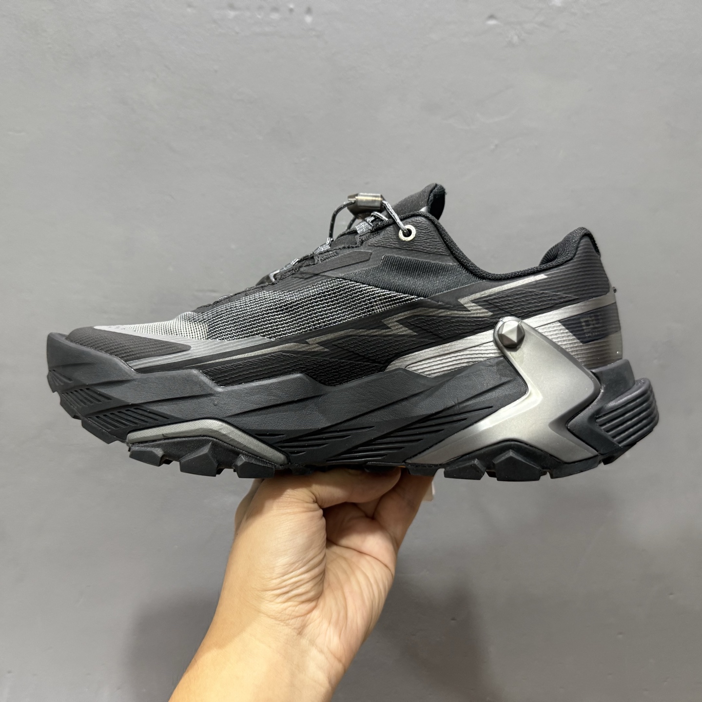 Top纯原 KAILAS FUGA DU BOA 凯乐石 大坡王越野机能跑鞋 KS2413207 黑白