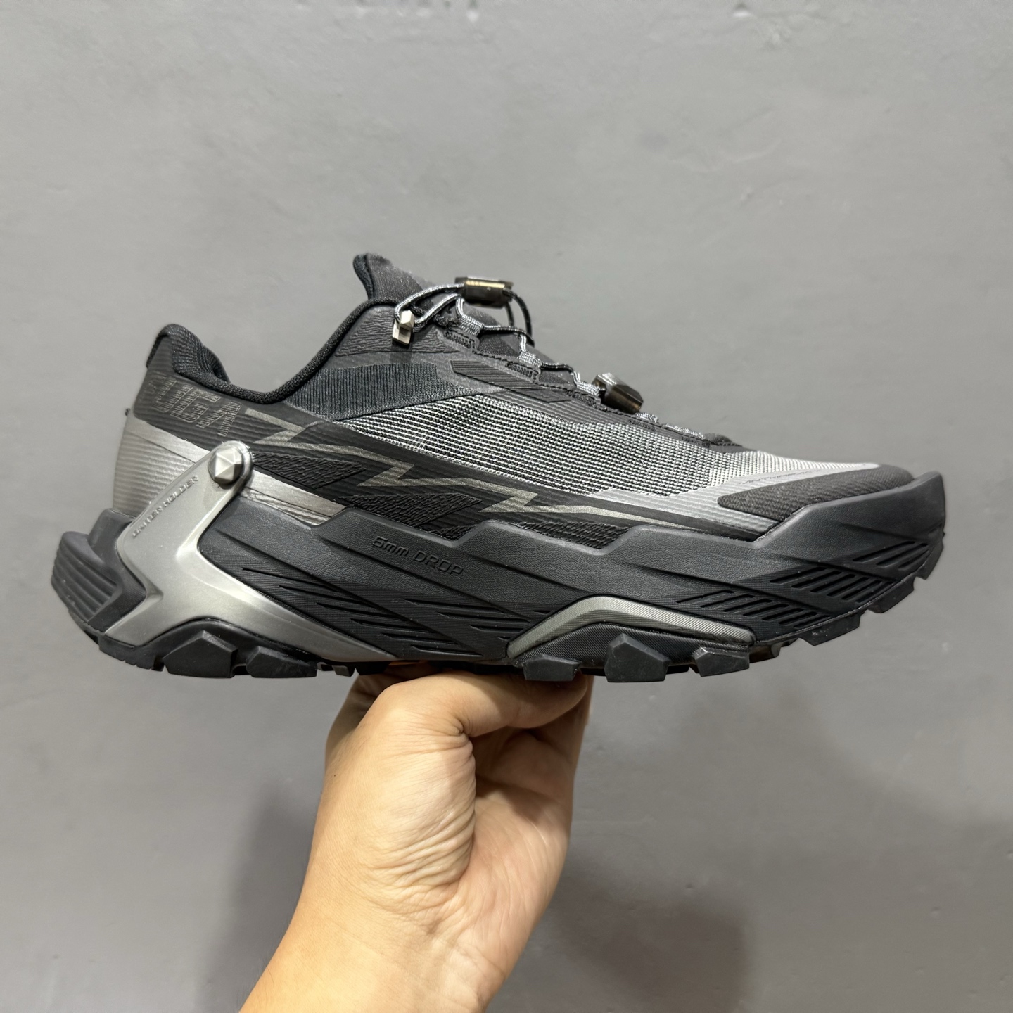 Top纯原 KAILAS FUGA DU BOA 凯乐石 大坡王越野机能跑鞋 KS2413207 黑白