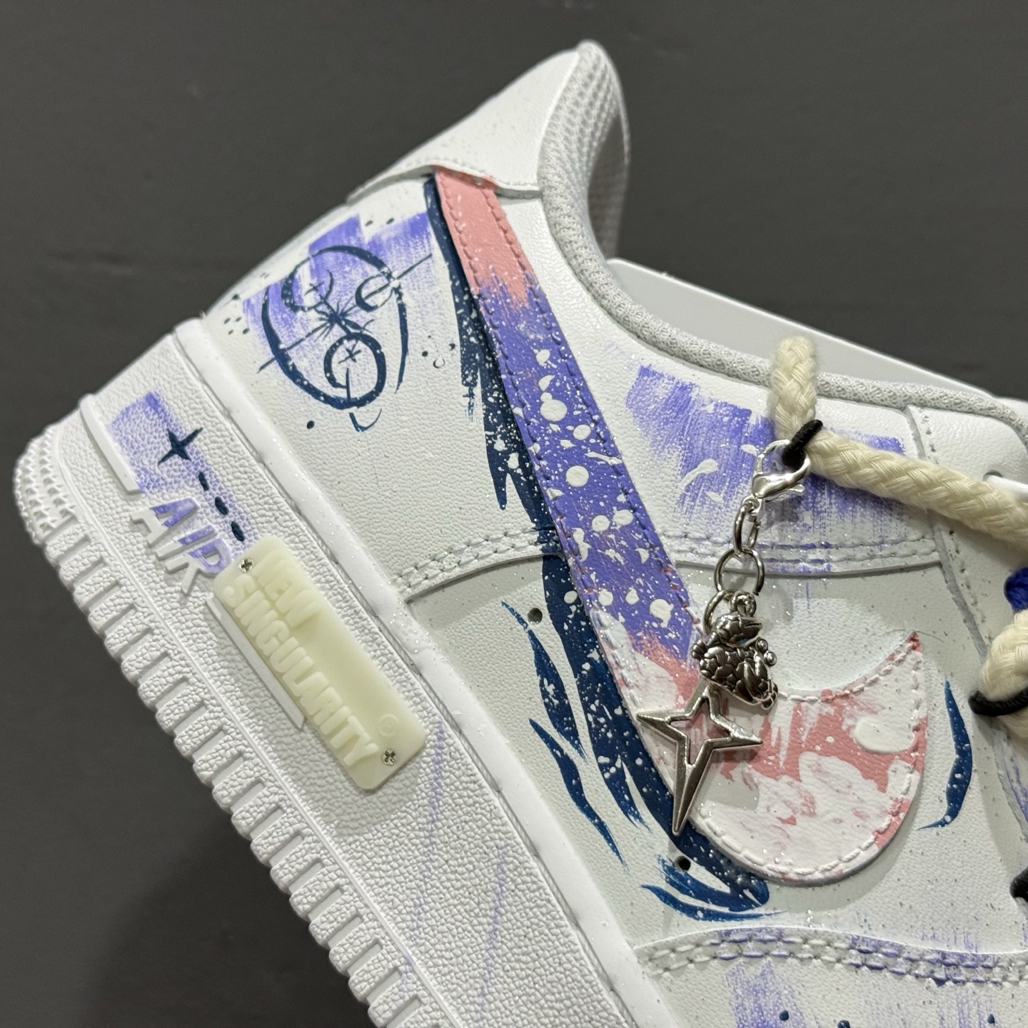 Nike Air Force 1'07 Low ”Cancer” 手绘涂鸦十二星座系列 巨蟹座 空军一号低帮休闲板鞋 622-722