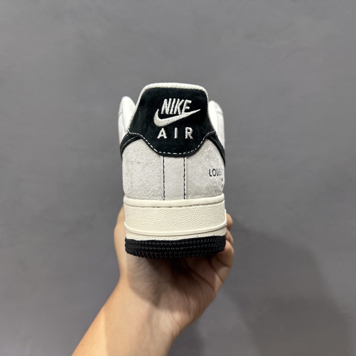 Nike Air Force 1'07 Low LV联名 双拼黑涂鸦 空军一号低帮休闲板鞋 CX5050-Y06