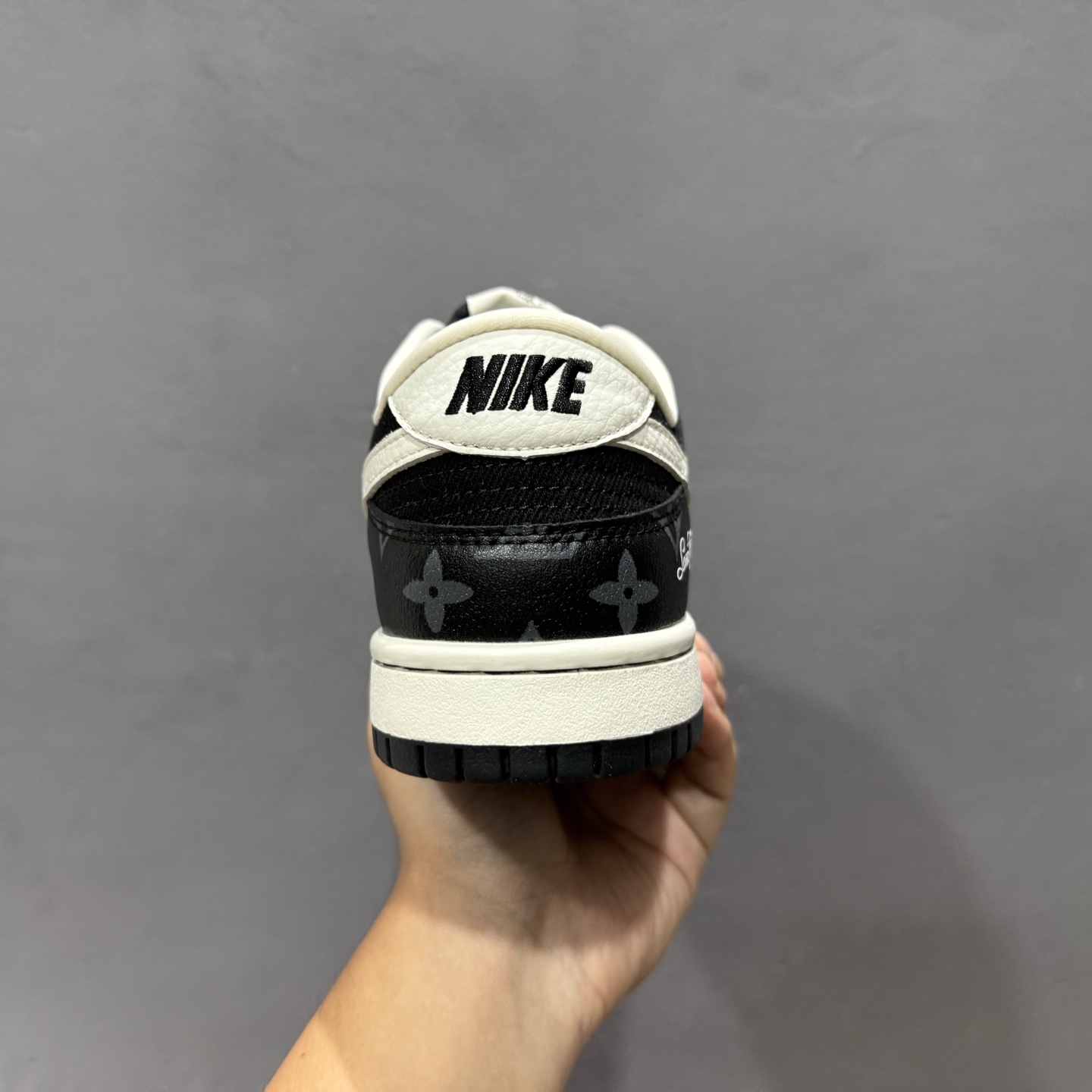Nike SB Dunk Low LV联名 暗夜幽白 周年高端定制 低帮休闲板鞋 SC0601-458