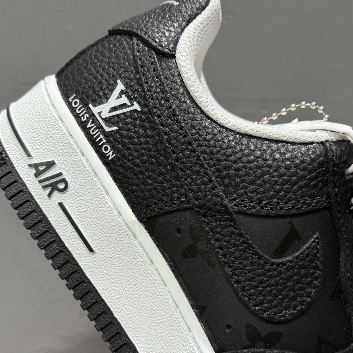 Nike Air Force 1'07 Low LV联名 武士黑荔纹 空军一号低帮休闲板鞋 CZ3986-003