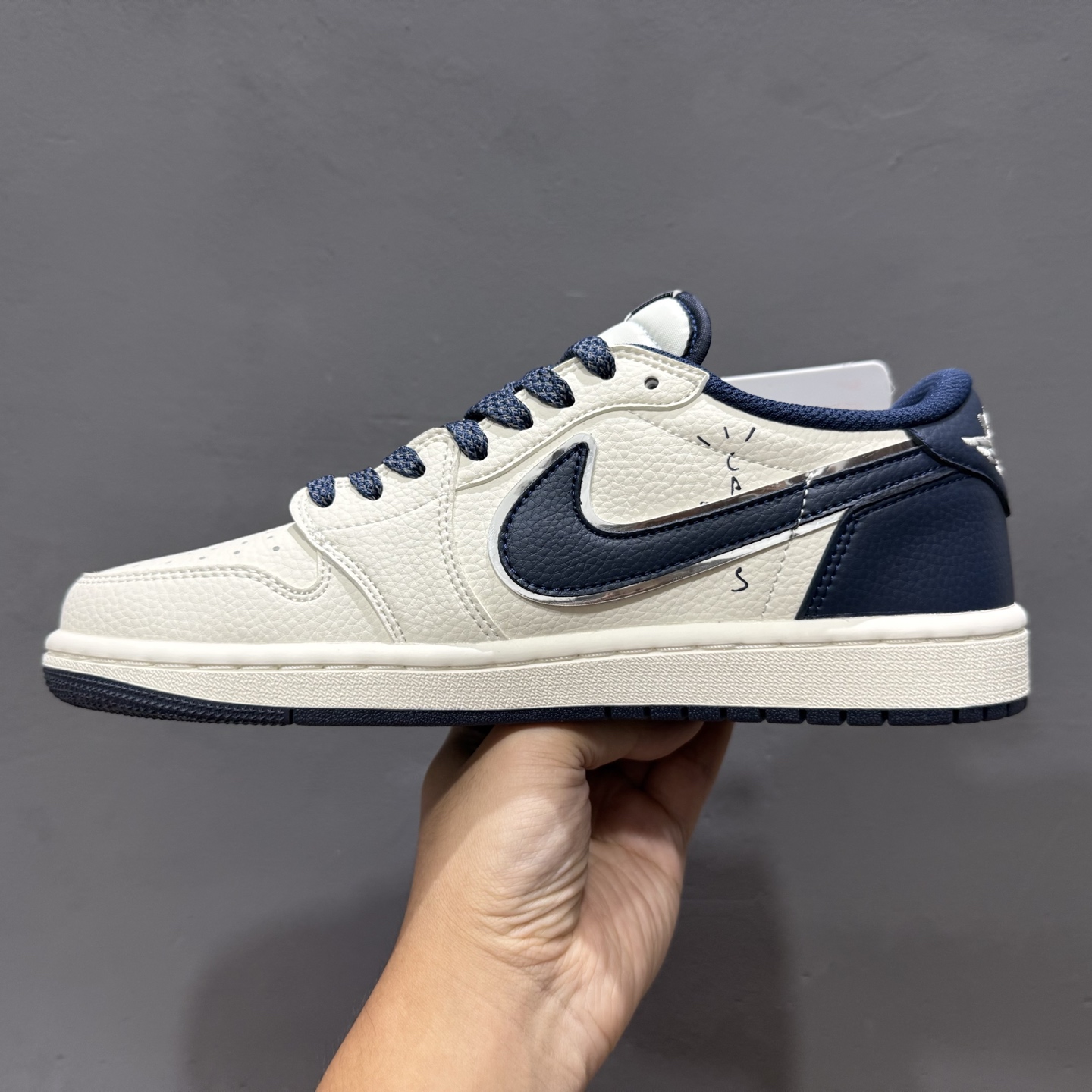 Stussy x Air Jordan 1 Low 海军蓝 ST5696-265