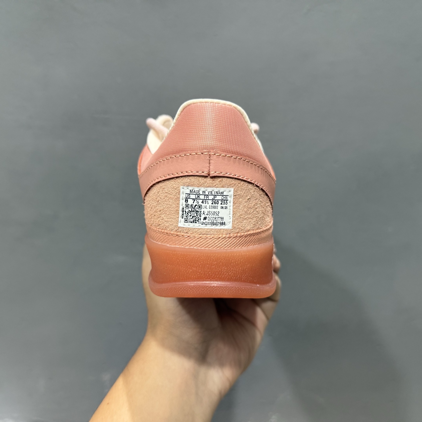 Bad Bunny x adidas originals GAZELLE INDOOR 红棕色 JS5052