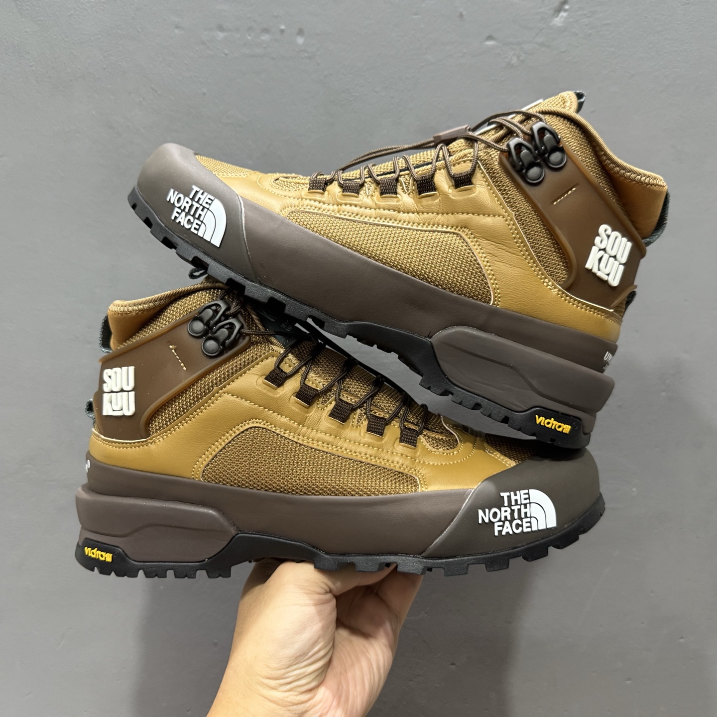 320 北面THE NORTH FACE GLENCLYFFE 广东大厂品质 高帮鞋  NF0A817BCO0-085