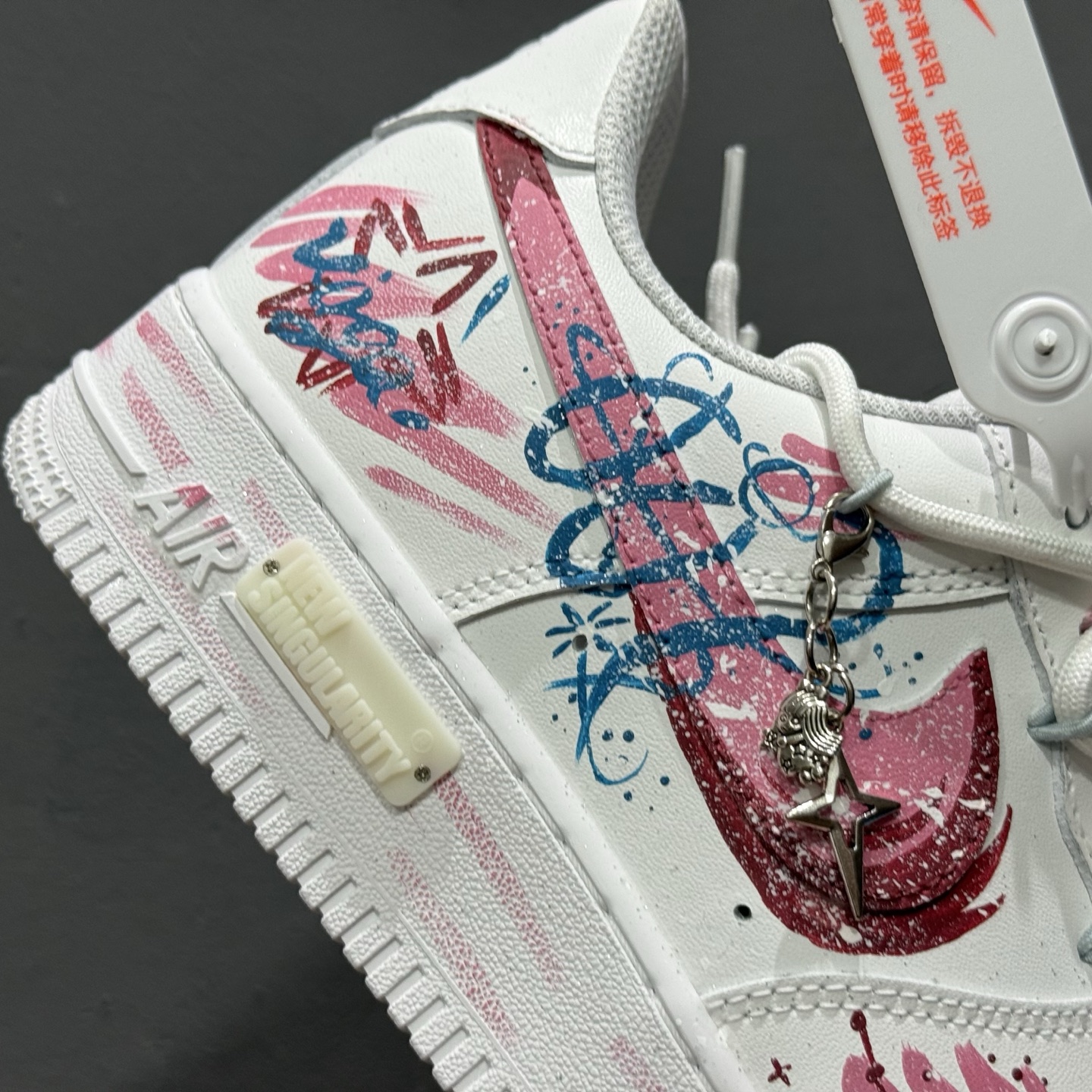 ￥260 Nike Air Force 1'07 Low ”Virgo” 手绘涂鸦十二星座系列