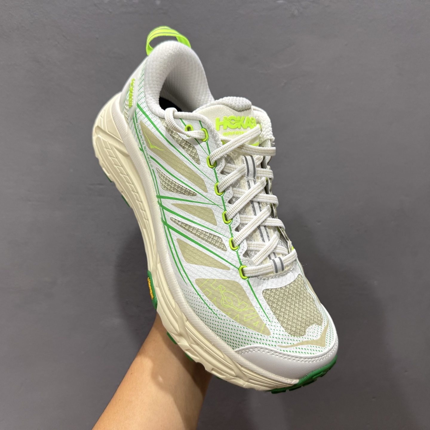 200 HOKA ONE ONE CliftONE9 克里夫顿9代专业性能减震公路跑步鞋 GTX防水款 帆布白色 1162135/ACL 731