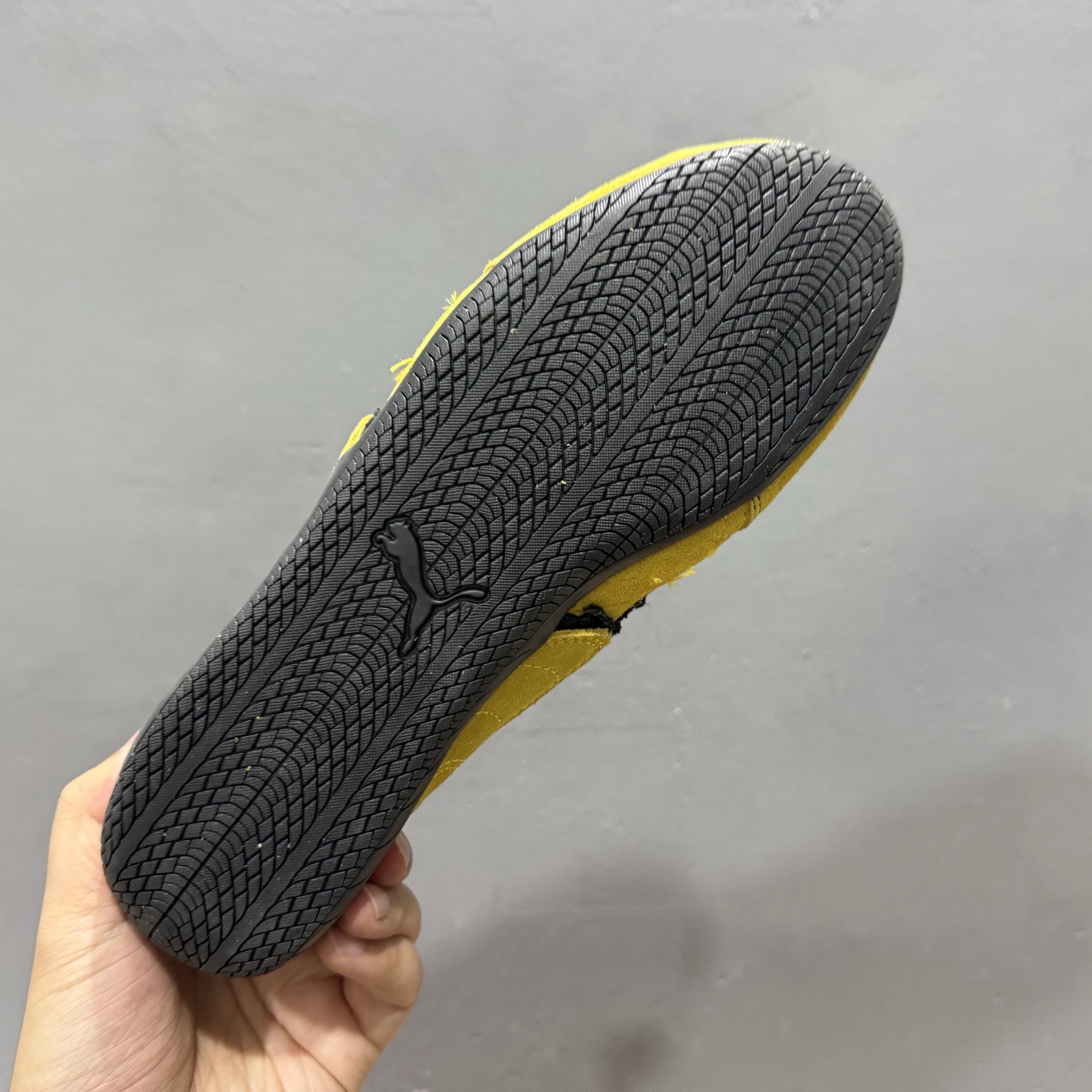 200 PUMA 彪马 x Balenciaga巴黎世家 Speedcat Suede 系列 薄底鞋 圆头做旧磨损 低帮 生活休闲鞋