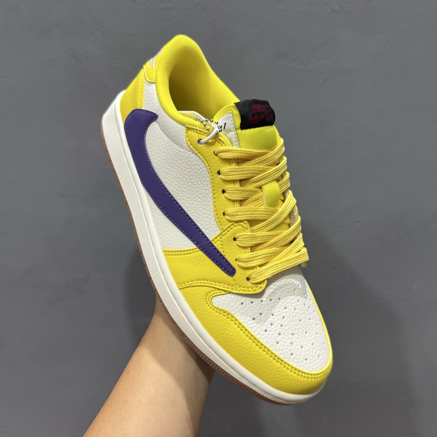 ￥280 Travis Scott x Fragment Design x Air Jordan 1 Low SP AJ1 乔1 联名款 低帮文化休闲板鞋 DN6901-096