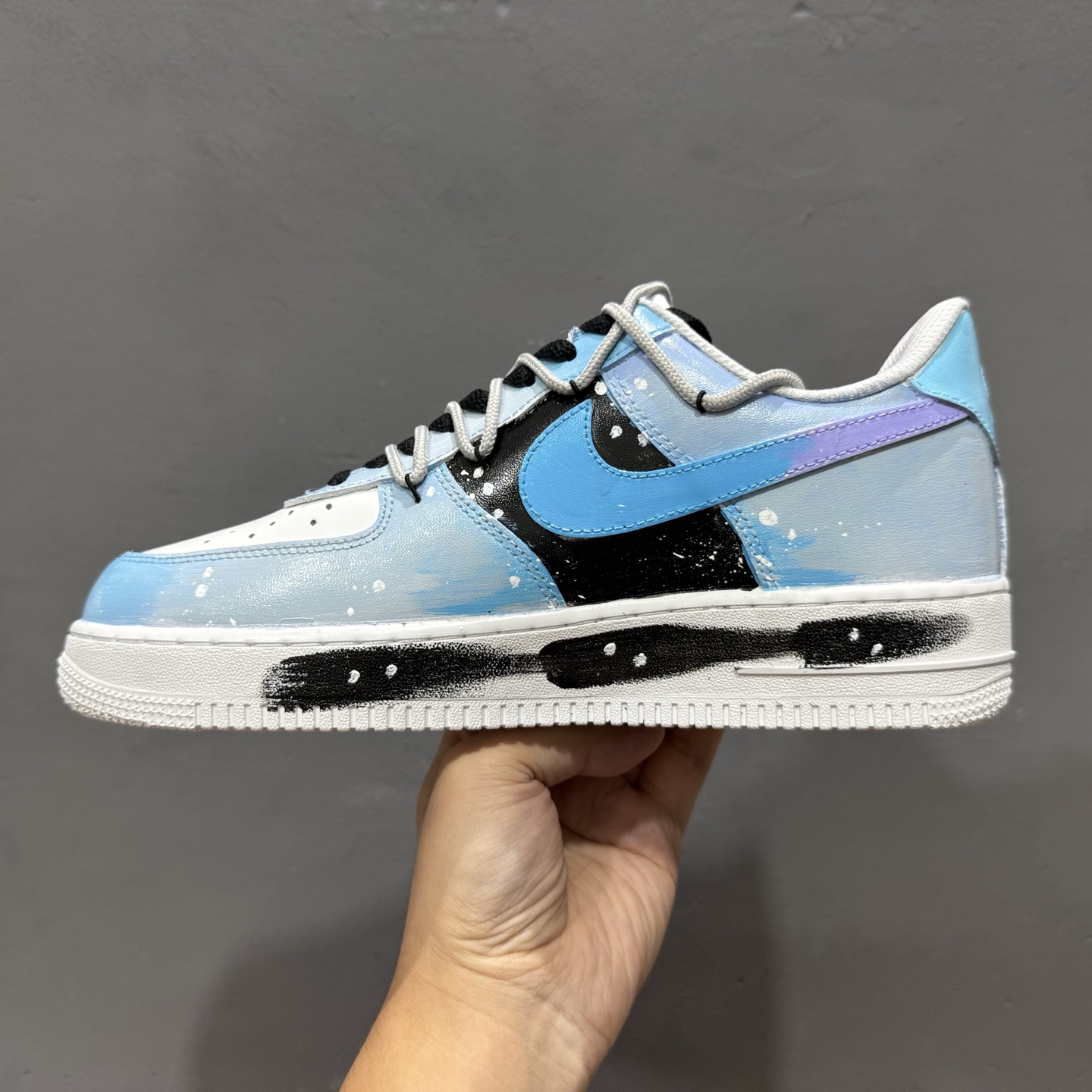 Nike Air Force 1'07 Low ”Chasing Dream” 手绘涂鸦 云浪逐梦 空军一号低帮休闲板鞋 CW2288-101