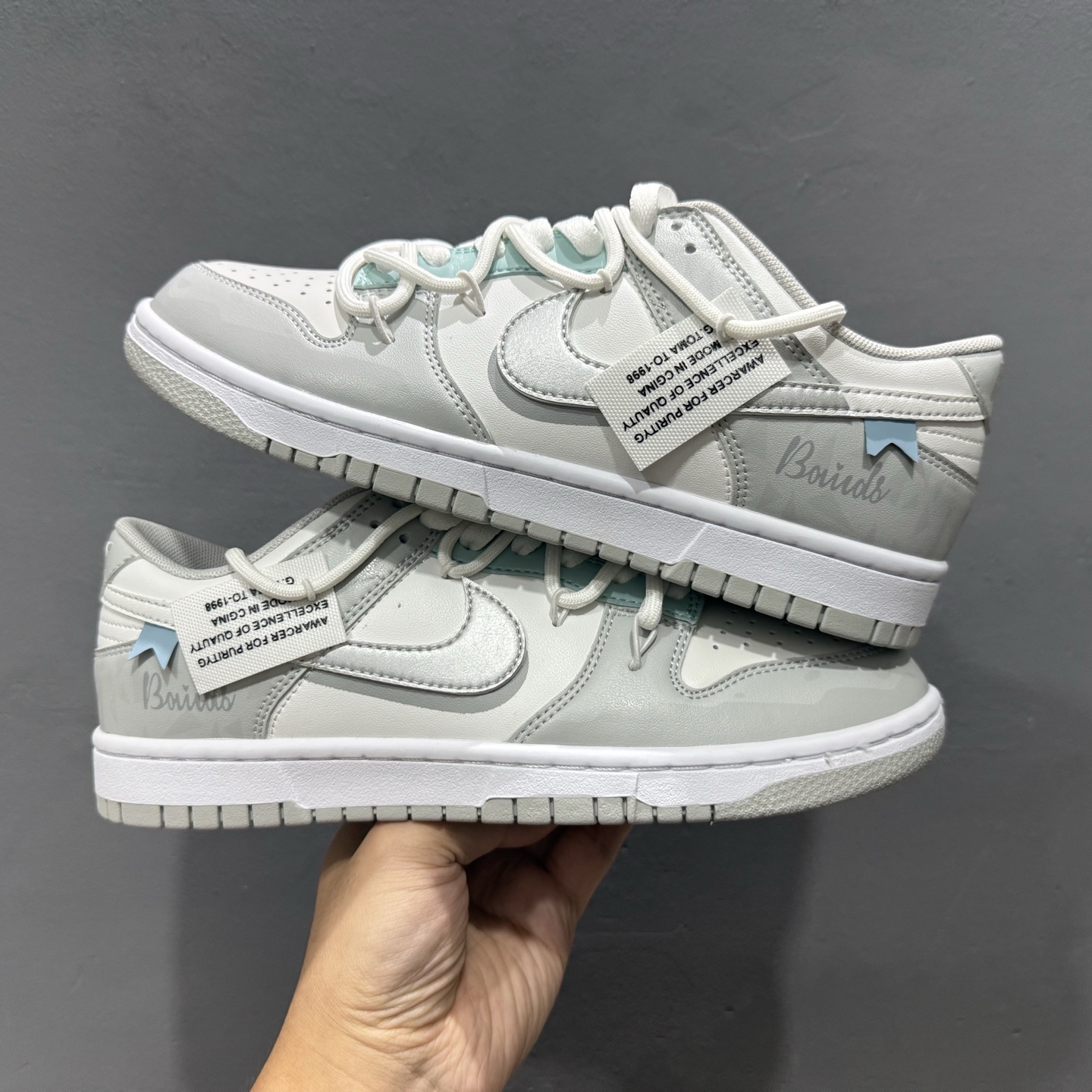 Nike SB Dunk Low 灰白绑带 HF0730-160
