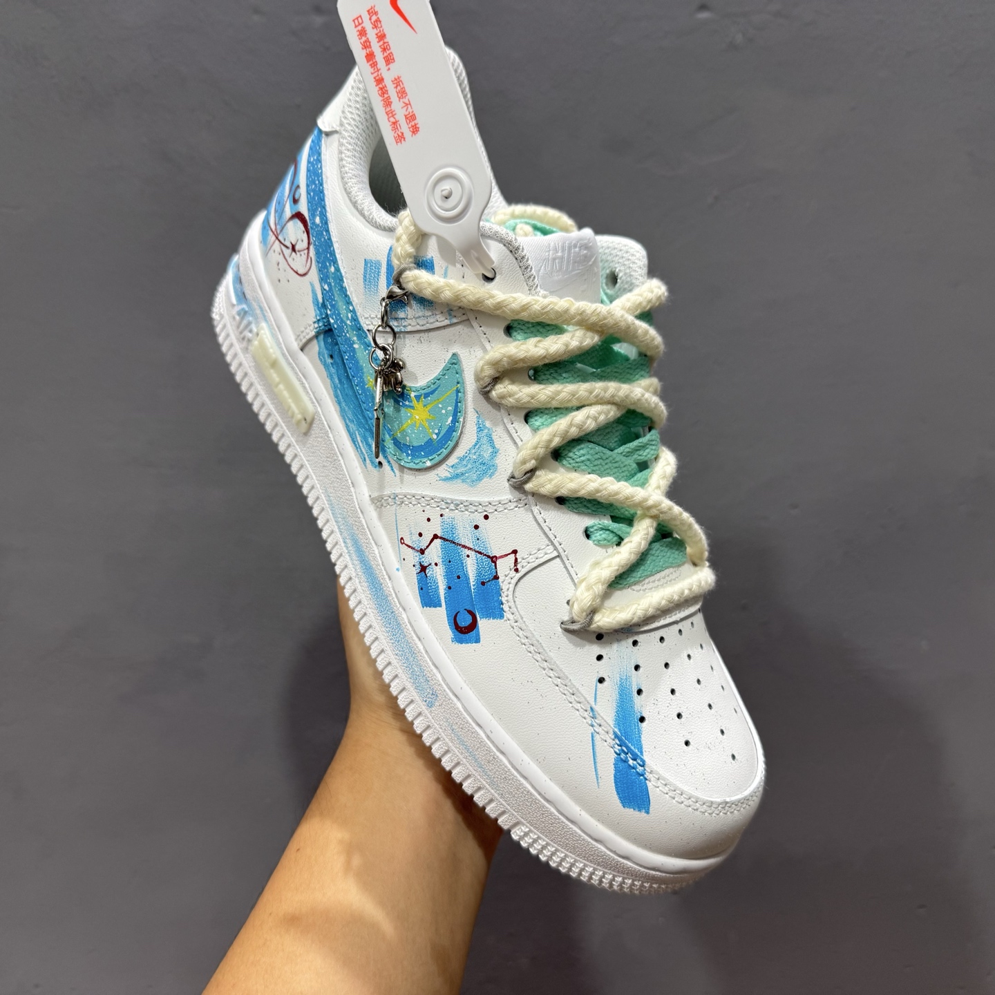 Nike Air Force 1'07 Low ”Aries” 手绘涂鸦十二星座系列 白羊座 空军一号低帮休闲板鞋