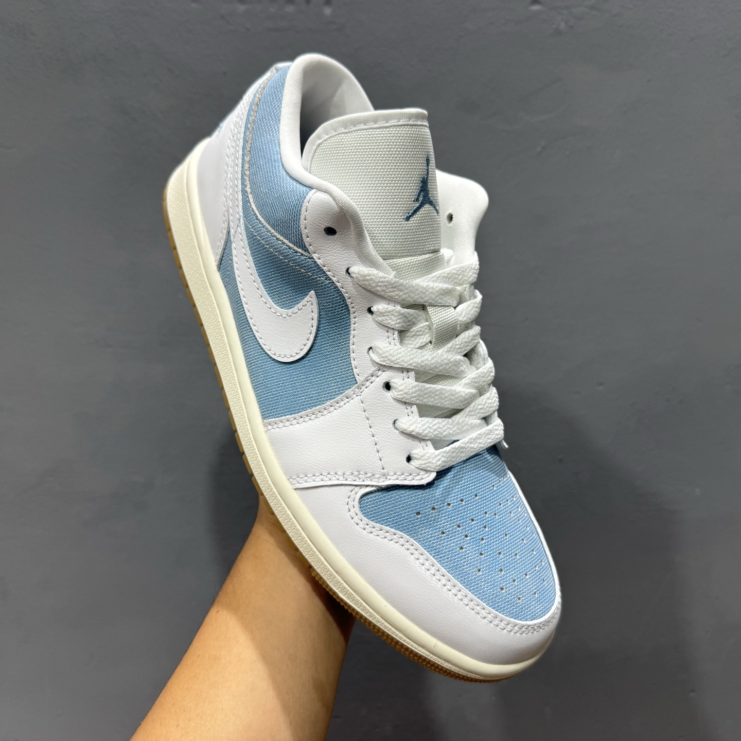 G版纯原 Air Jordan 1 Low Denim ”Worn Blue” 丹宁牛仔 低帮复古文化篮球鞋 HQ2004-400