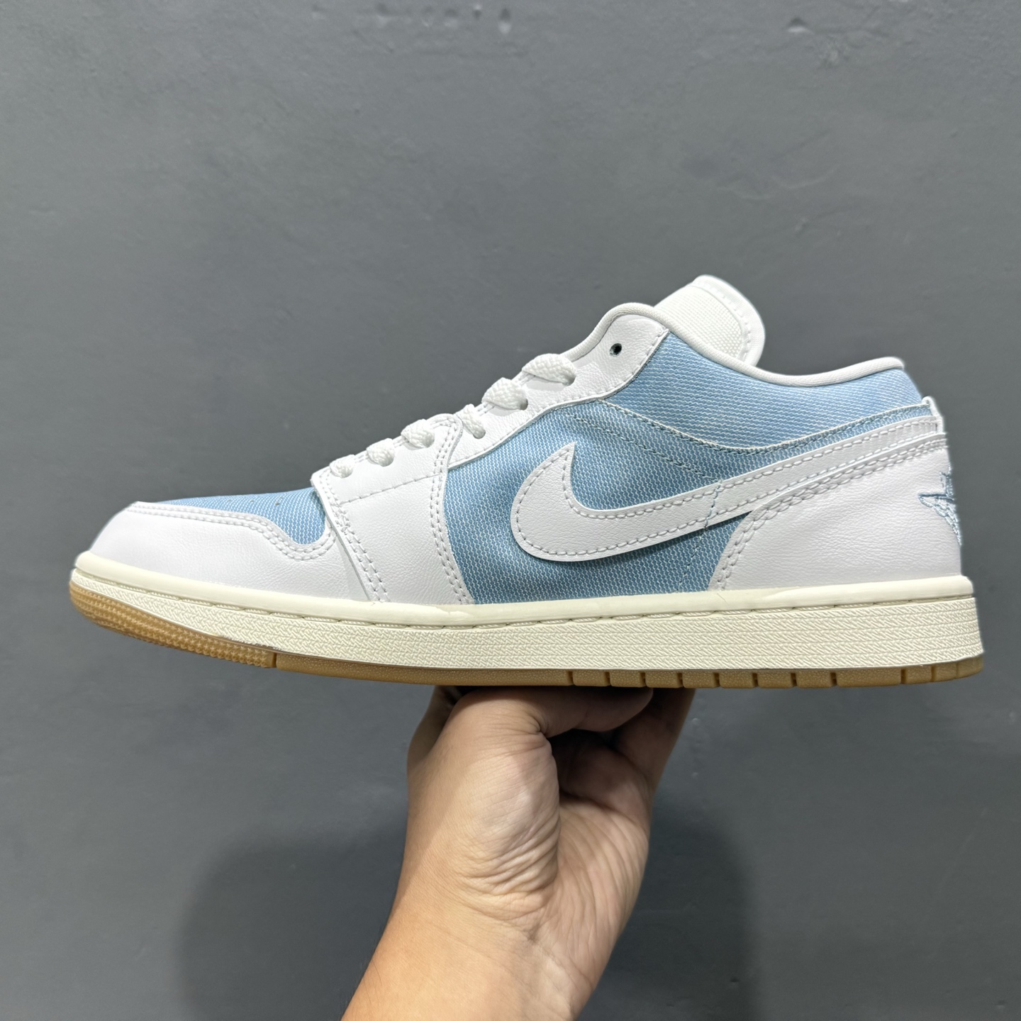 G版纯原 Air Jordan 1 Low Denim ”Worn Blue” 丹宁牛仔 低帮复古文化篮球鞋 HQ2004-400