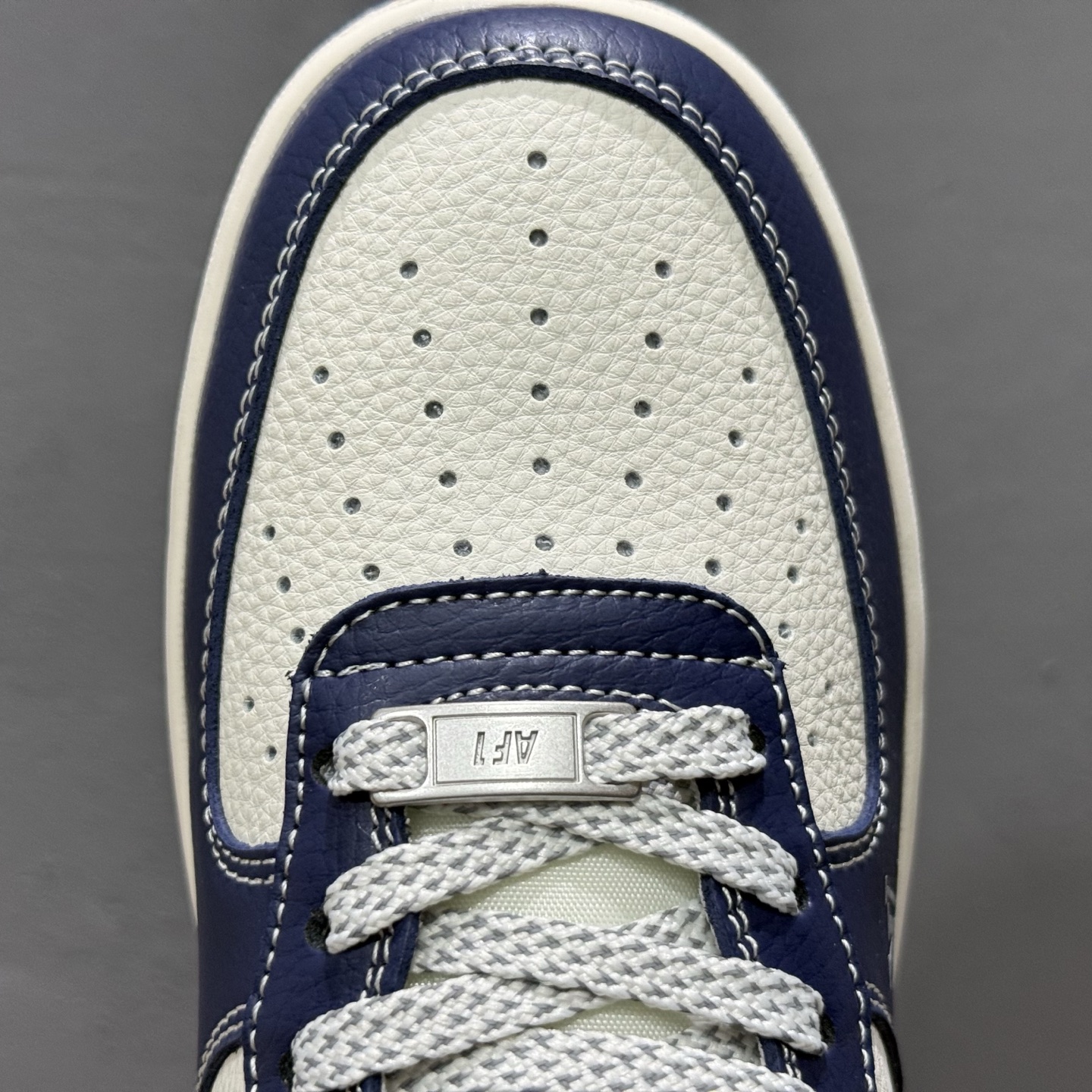 Nike Air Force 1'07 Low LV联名 海军蓝腰果花 空军一号低帮休闲板鞋 JP8028-009