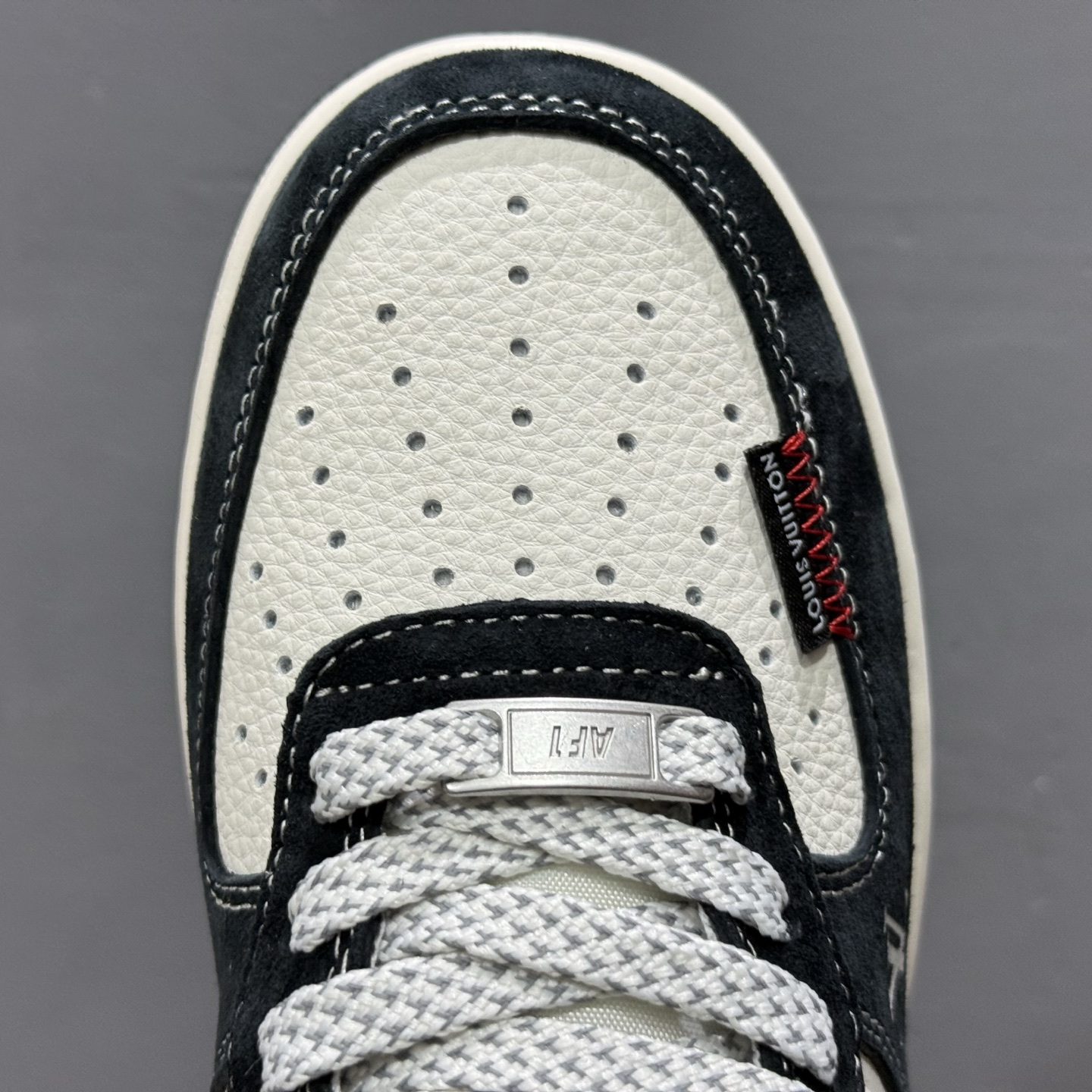 独家实拍Nike Air Force 1‘07 Low LV联名 缝织标印花 空军一号低帮休闲板鞋 CX5050-Y10