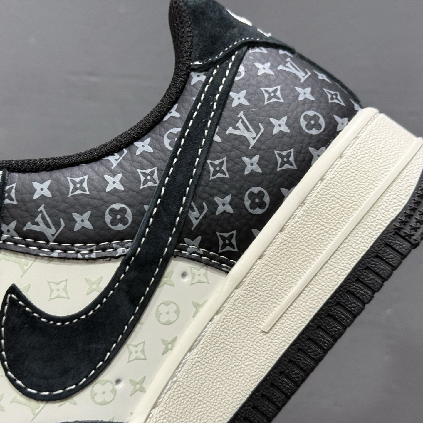 独家实拍Nike Air Force 1‘07 Low LV联名 缝织标印花 空军一号低帮休闲板鞋 CX5050-Y10
