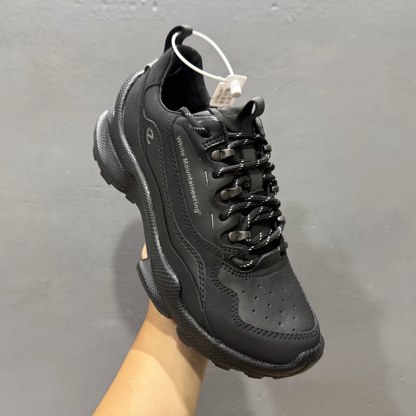 ECCO爱步老爹鞋男士夏季新款 全头层百搭潮流户外运动鞋 837594