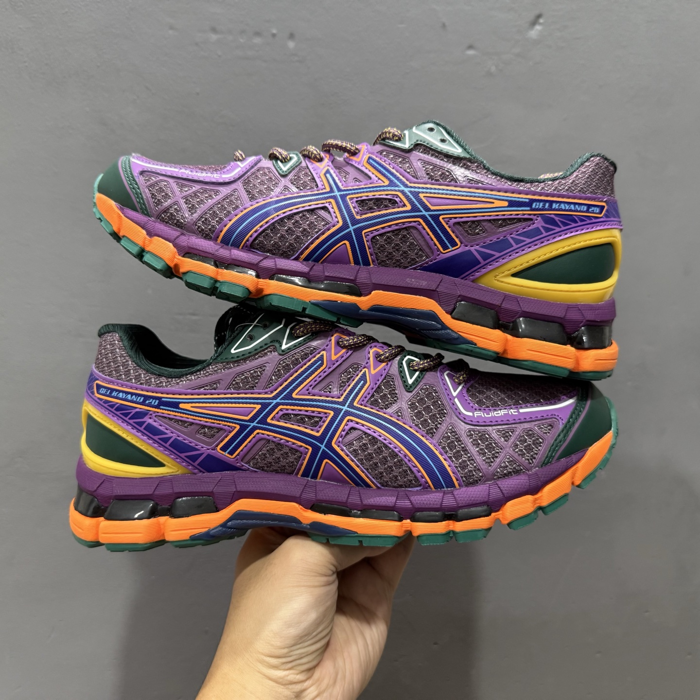 Asics Gel-Nimbus 10.1 亚瑟士复古先锋潮流拼接休闲跑步鞋 1203A723-100