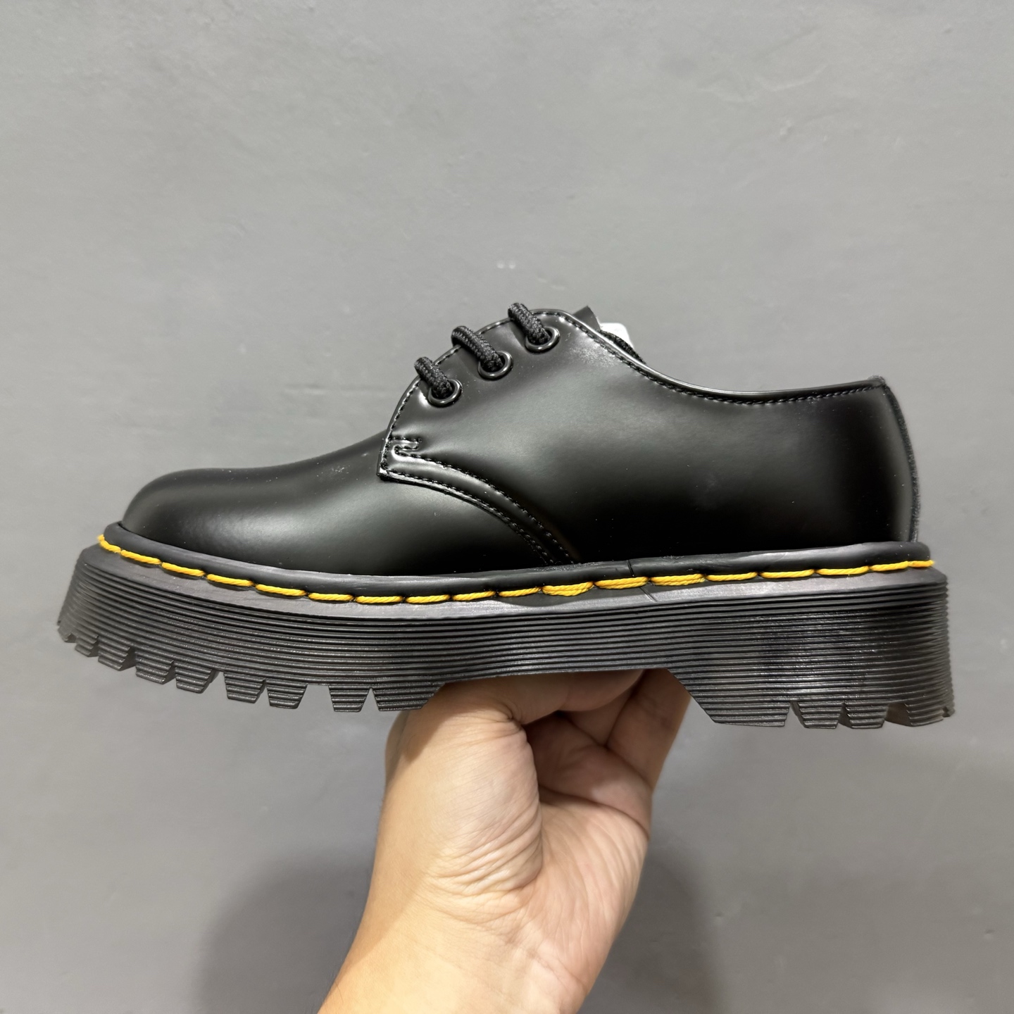 Dr.Martens 马汀博士1461经典低帮亮面系带生活休闲鞋马丁靴
