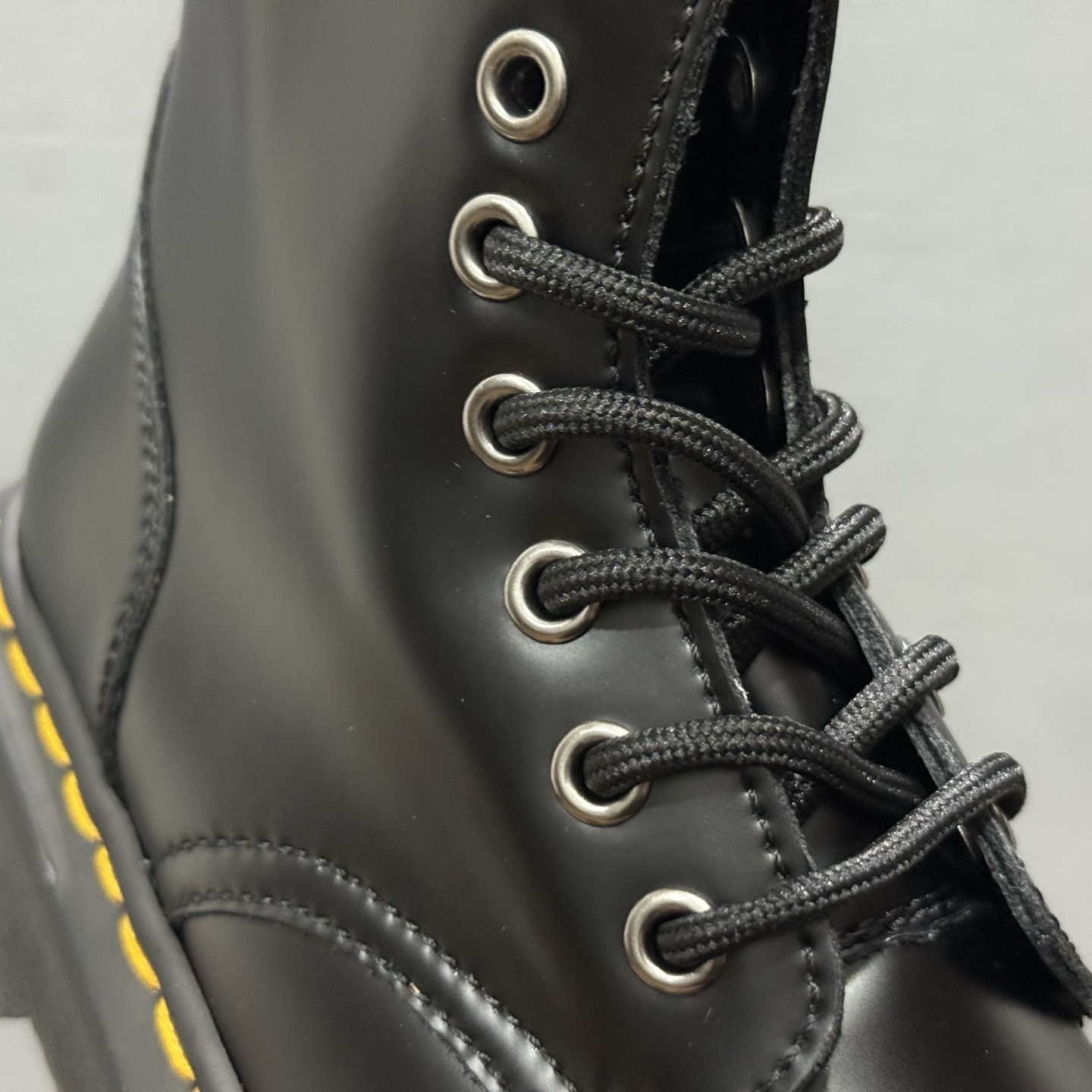 Dr.Martens 马汀博士 马丁靴 1460 经典款8孔系列 软面 哑光面 黑色荔枝皮