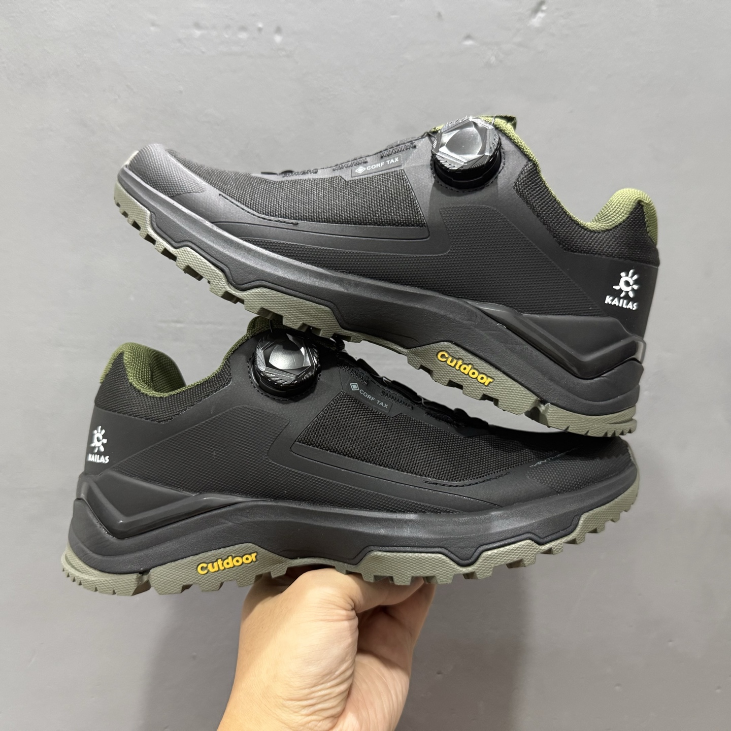 凯乐石KAILAS GTX BOA 户外运动 防滑耐磨防水 低帮 登山徒步鞋 男款