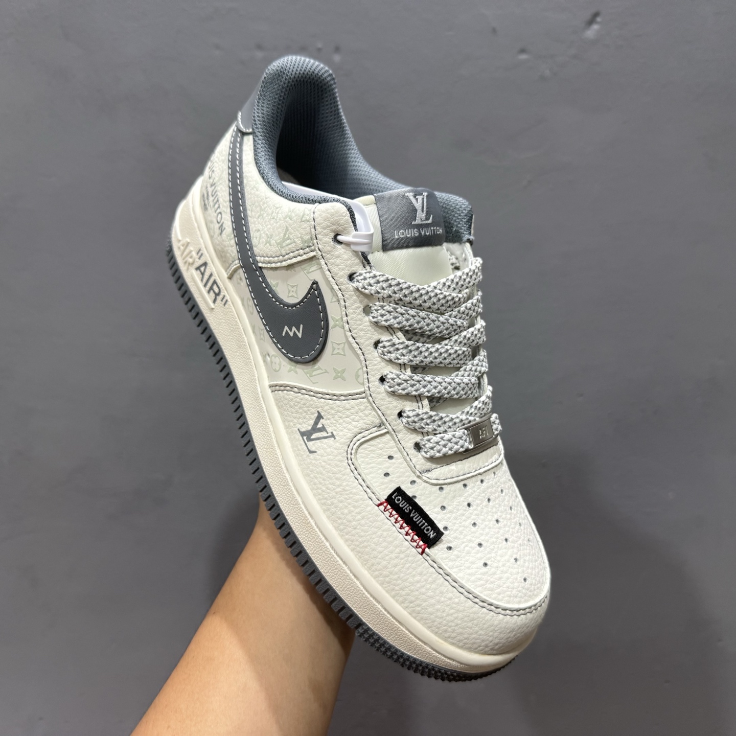 Nike Air Force 1'07 Low LV联名 米黑织标 空军一号低帮休闲板鞋 CX5050-Y08